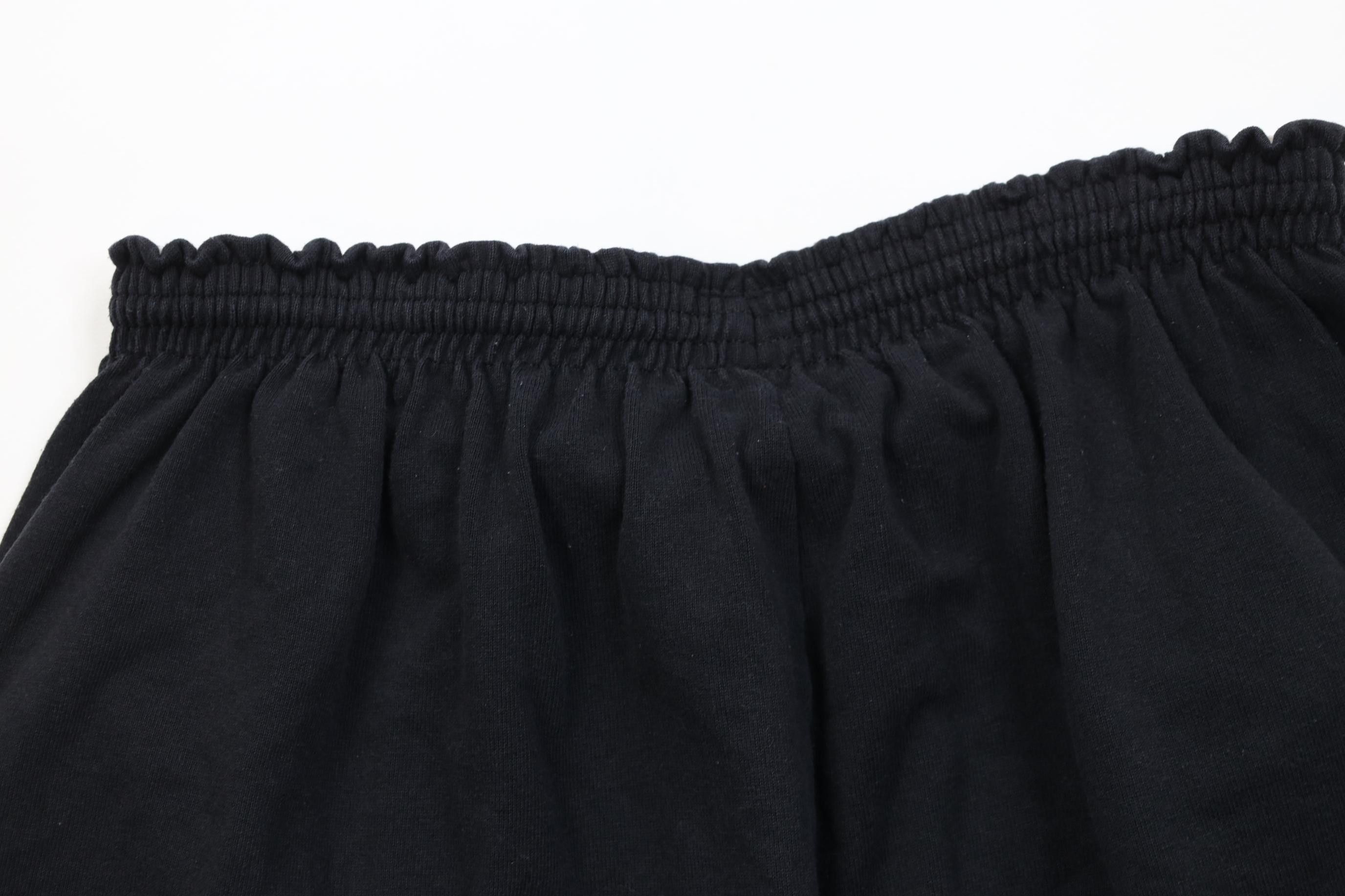 Champion Vintage 90s Champion Heavyweight Above Knee Shorts Black Size US 36 / EU 52 - 9 Thumbnail