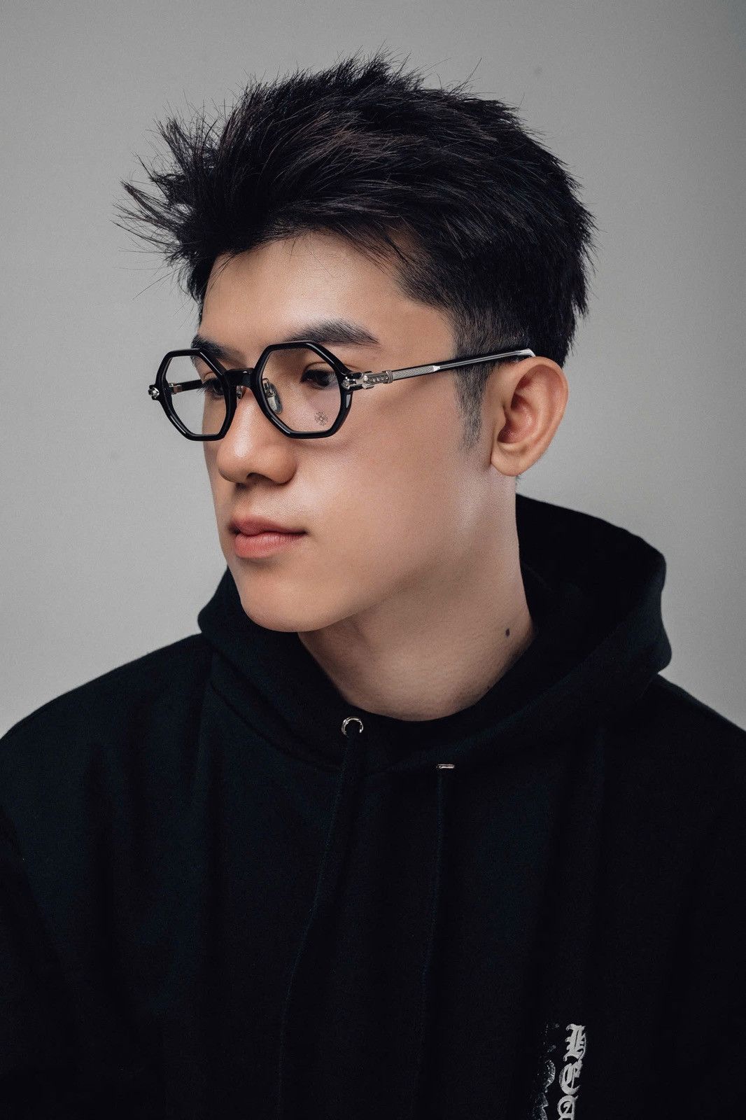 Chrome Hearts CHROME HEARTS CLITCO-A BLACK GLASSES Size ONE SIZE - 10 Thumbnail