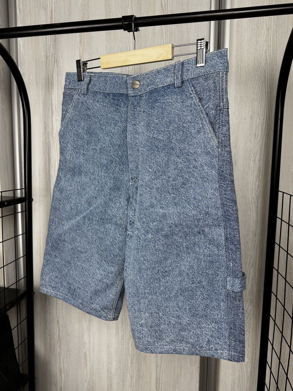 Carhartt Carhartt vinatge blue faded carpenter shorts size 30 Size US 30 / EU 46 - 7 Thumbnail