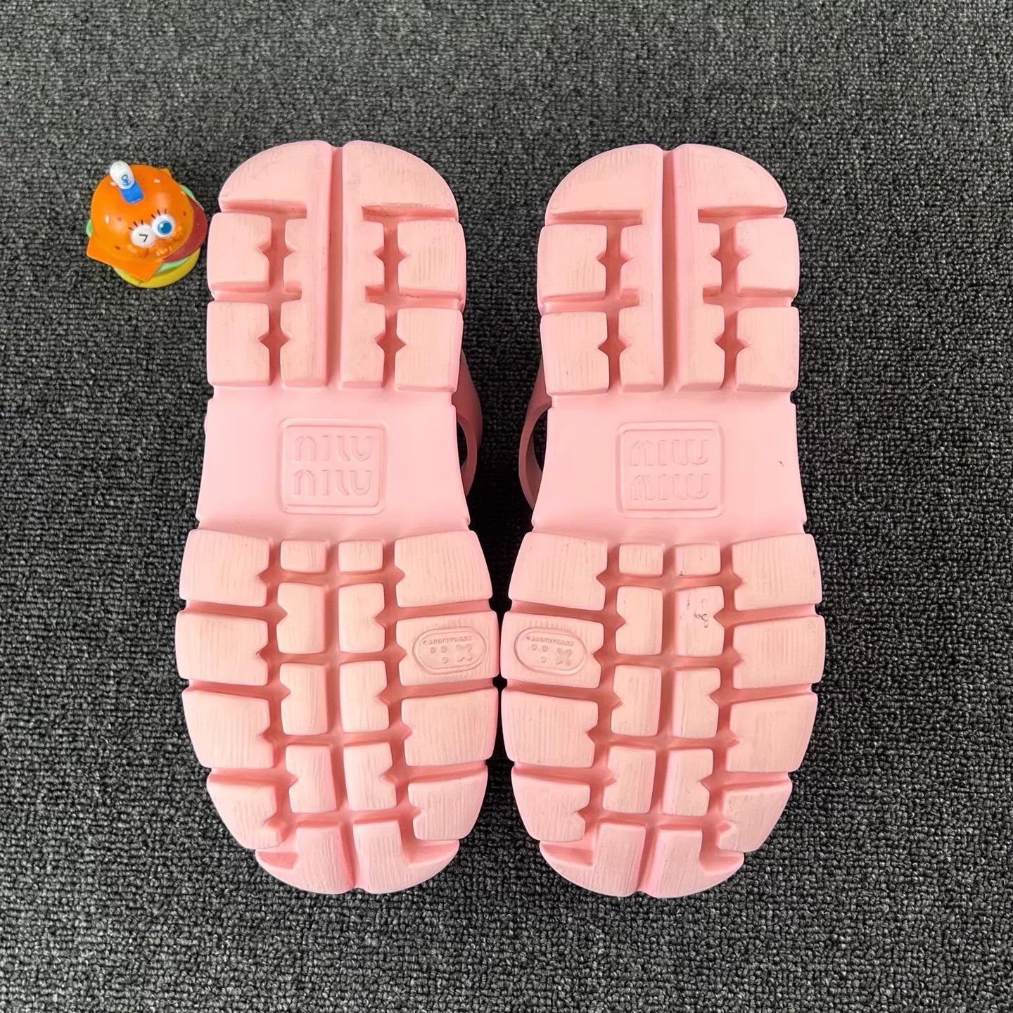Miu Miu MIU MIU Women's Pink Platform Roman Sandal 36 Size US 5.5 / IT 35.5 - 6 Thumbnail