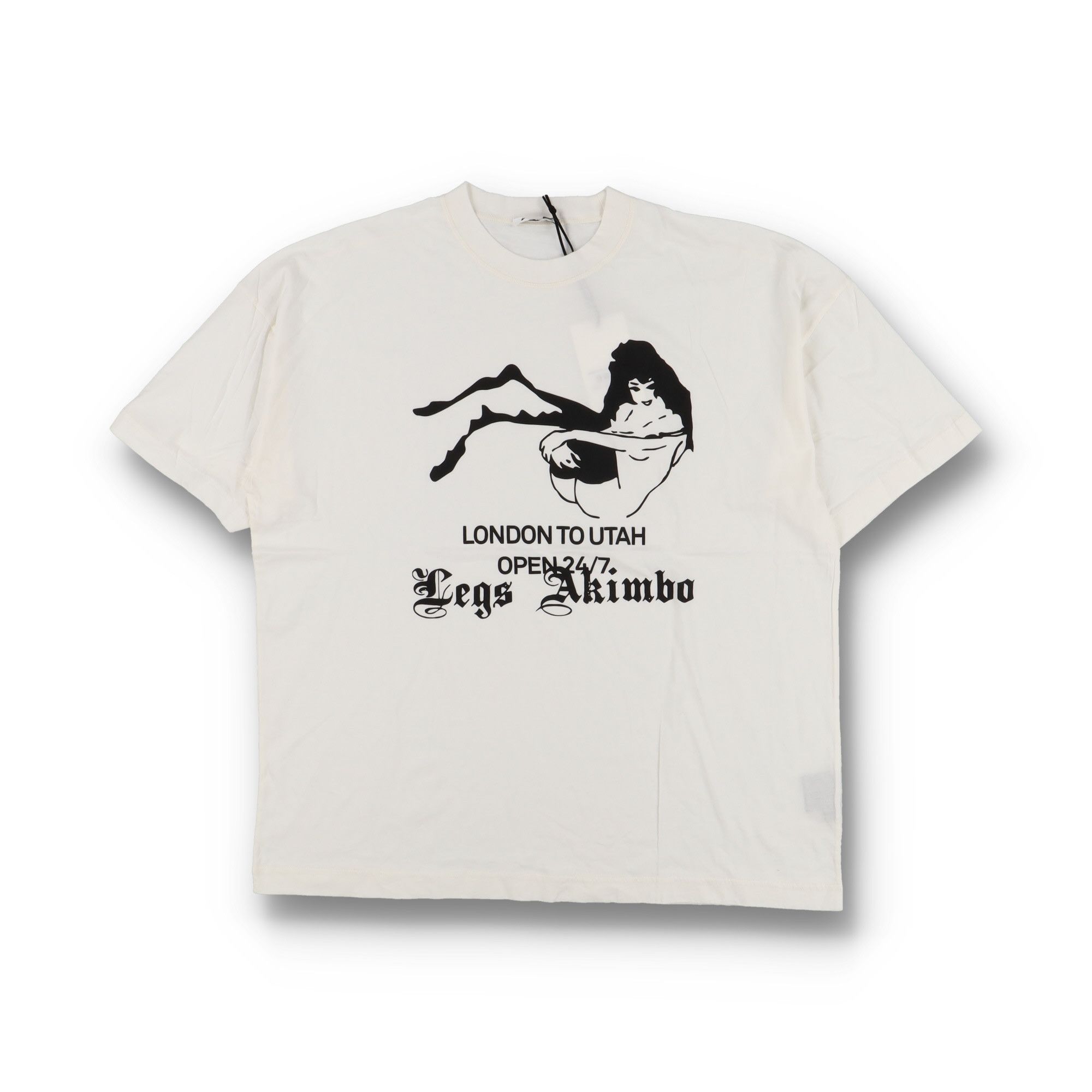 Cole Buxton x Akimbo London To Utah Logo Oversized T-Shirt Size US XL / EU 56 / 4 - 1 Thumbnail