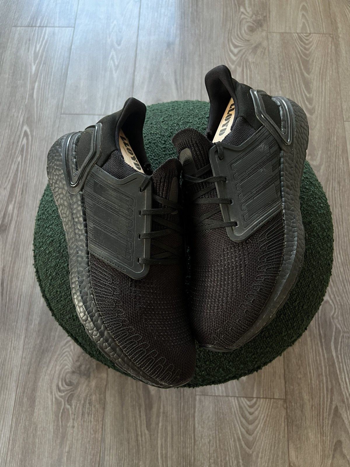 Adidas × Designer ‼️Adidas Utraboost Primeblue Triple Black Knit Sneakers‼️ Size US 10.5 / EU 43-44 - 4 Thumbnail