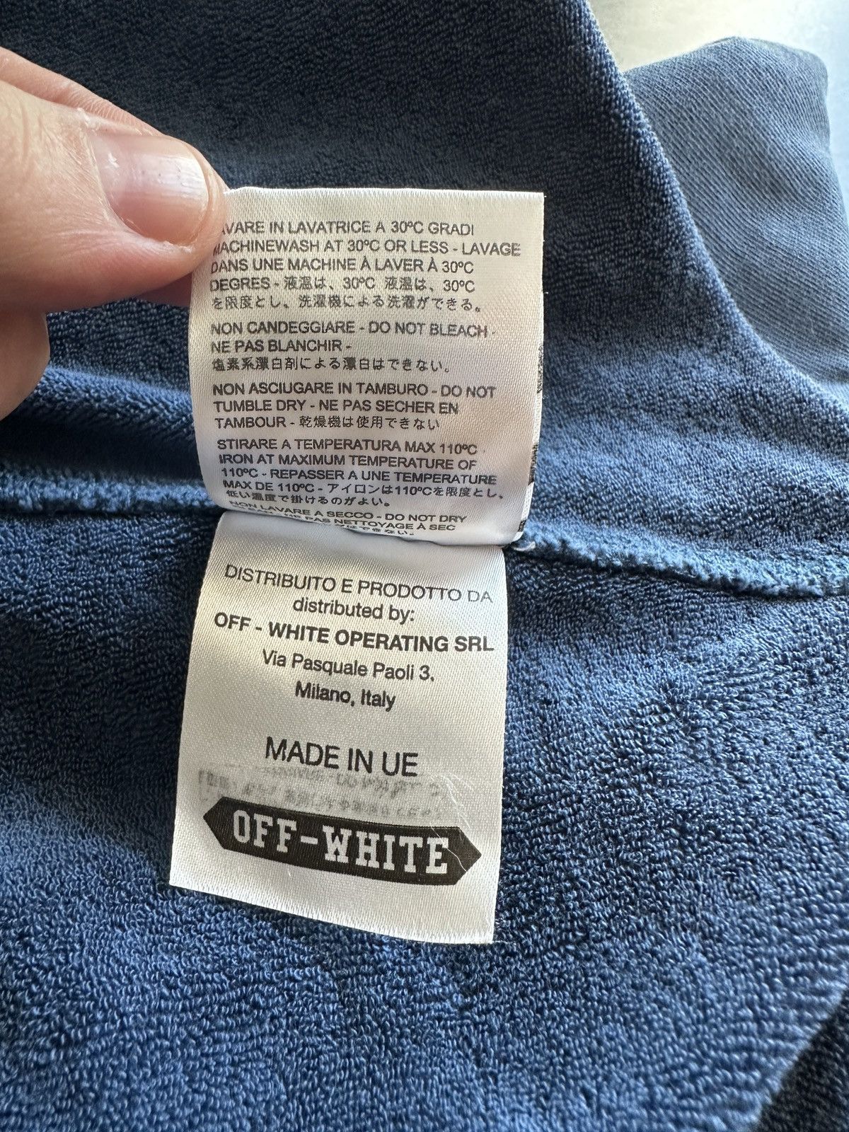 Off-White Rare early Virgil Abloh era Off-White archive hoodie. Size US L / EU 52-54 / 3 - 9 Thumbnail