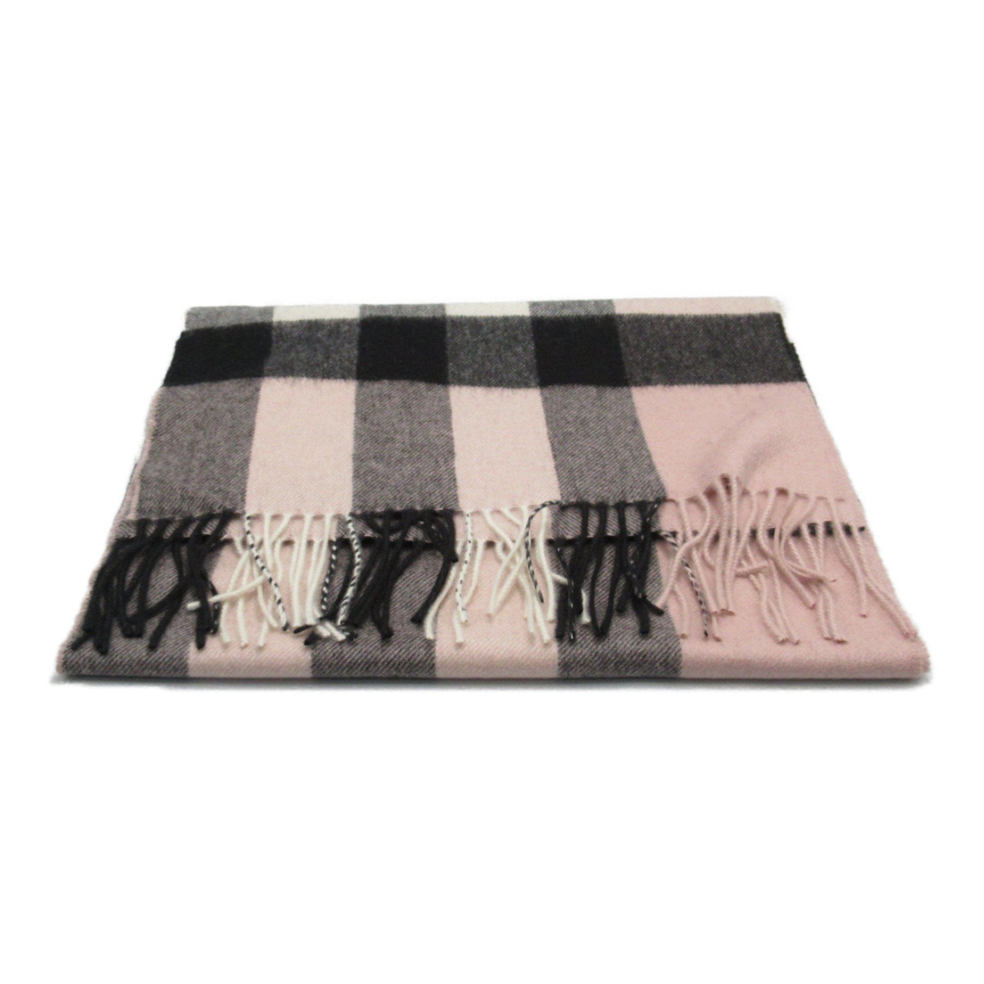 image of Burberry Scarf Pink Cashmere 8015549, Women's