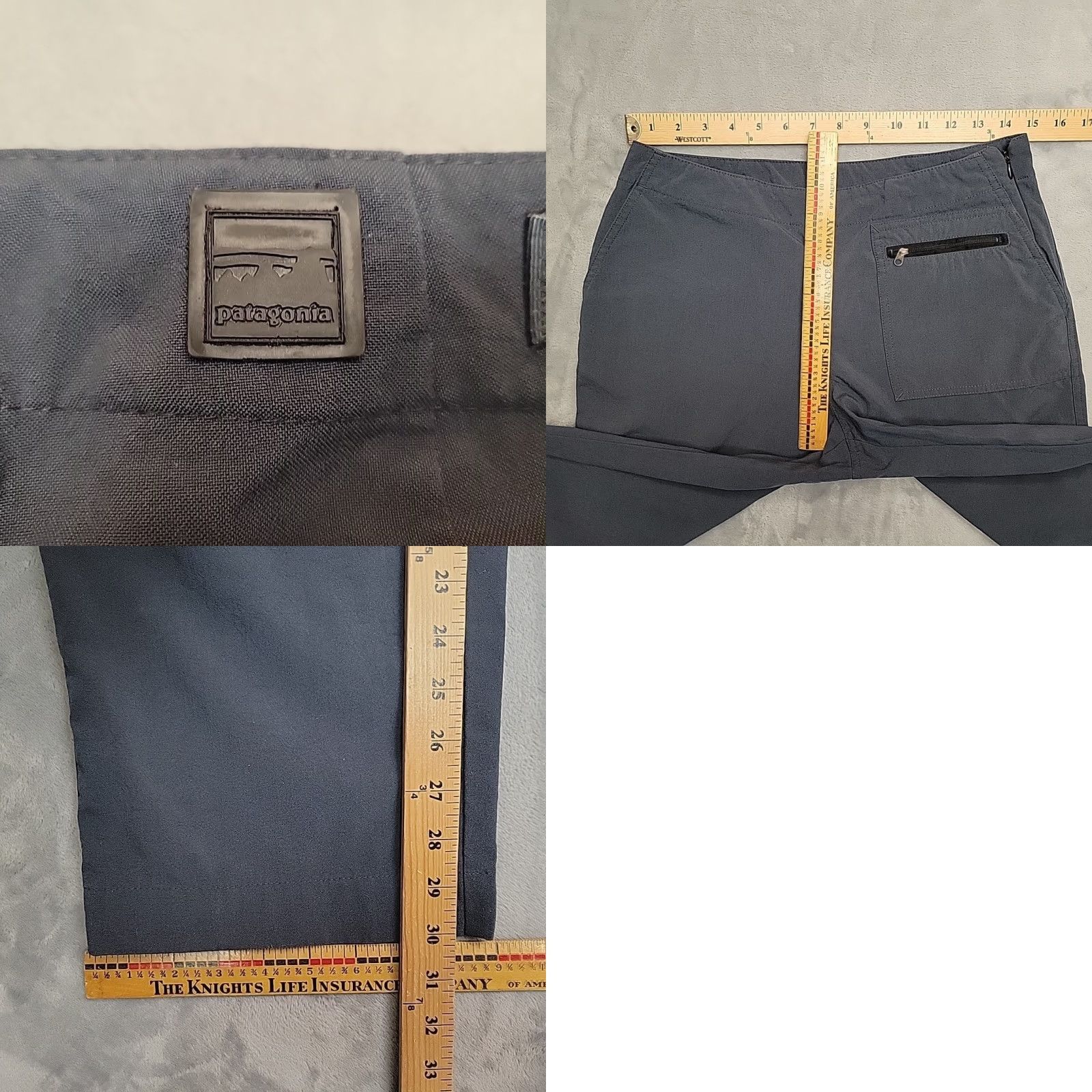 Patagonia Patagonia Pants Womens 30x30 Lightweight Technical Outdoor Utility Travel Hike Size 30" / US 8 / IT 44 - 8 Thumbnail