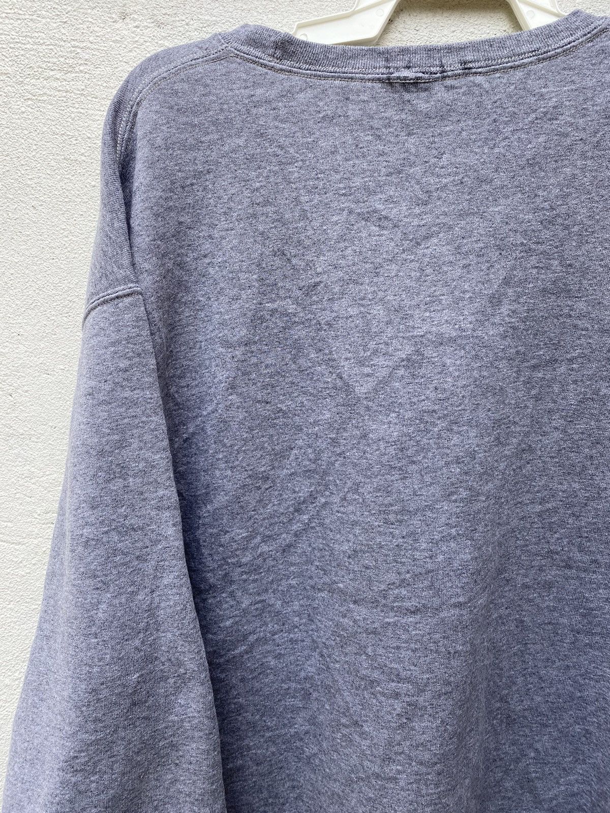 Vintage Vintage 90s plain sweatshirt Size US XXL / EU 58 / 5 - 5 Thumbnail