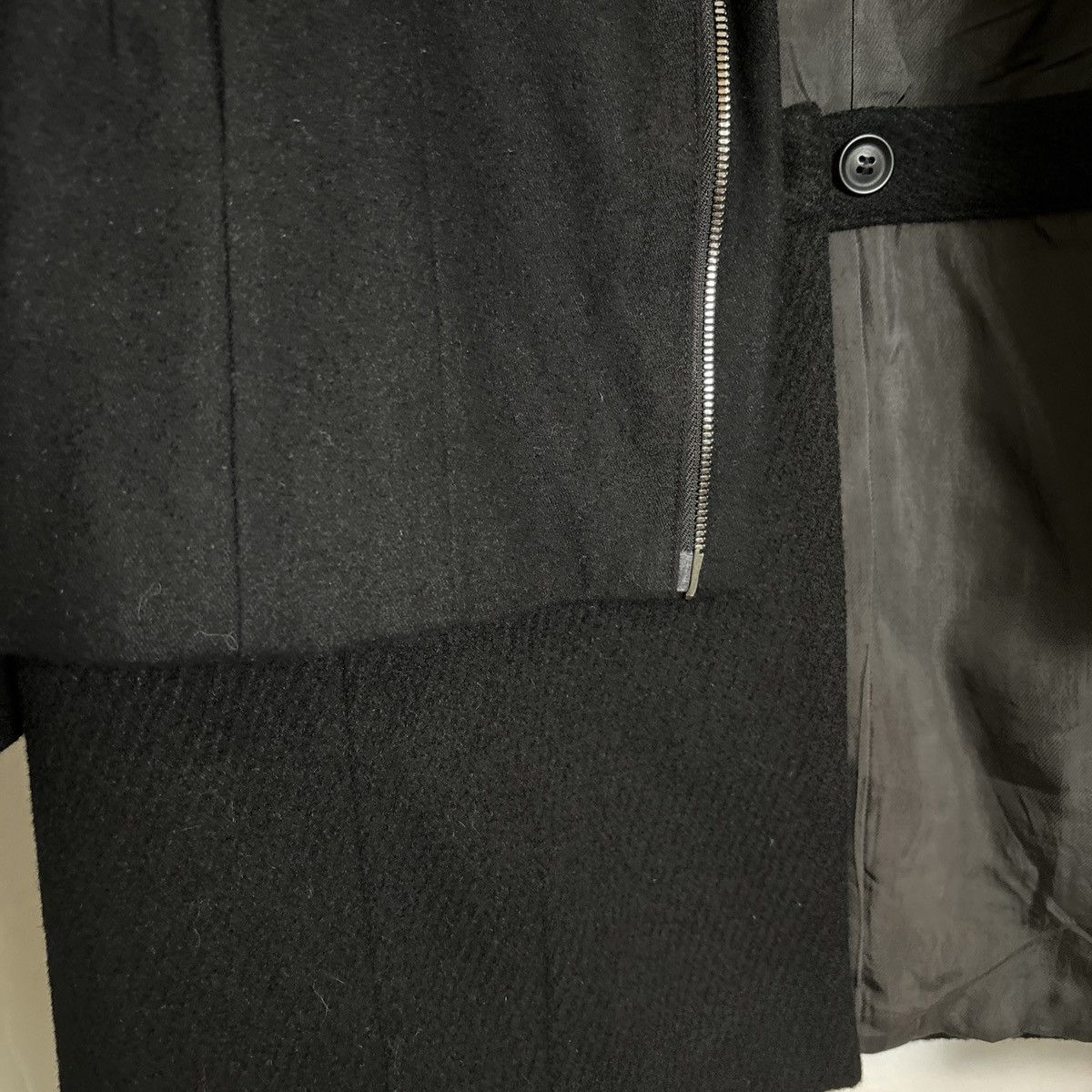 Julius Julius 7 Angora Blend Zipper Coat w/Removable Lower Portion Size US S / EU 44-46 / 1 - 14 Thumbnail