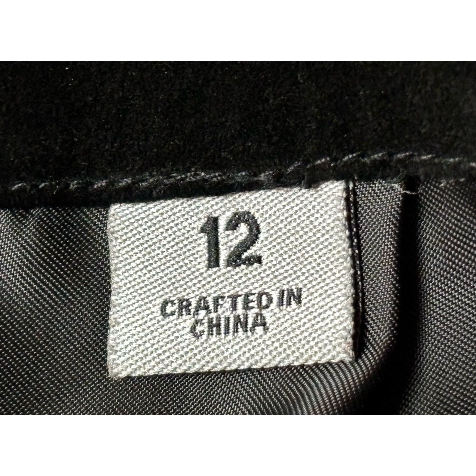 Vintage VINTAGE Wilsons Leather Black Suede Flare Pants Sz 12 Women’s Rock Star Y2K Bling Size 34" / US 12 / IT 48 - 6 Thumbnail