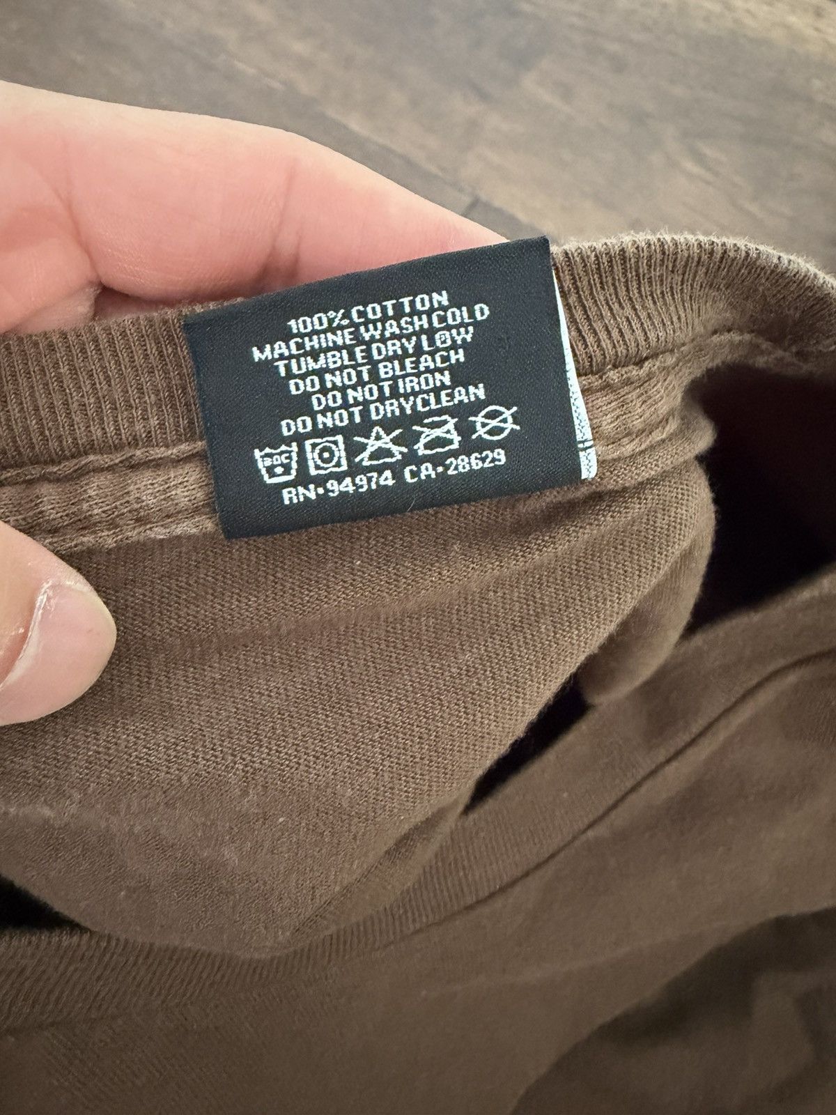 Stussy Stussy Brown Long Sleeve Size US S / EU 44-46 / 1 - 4 Thumbnail