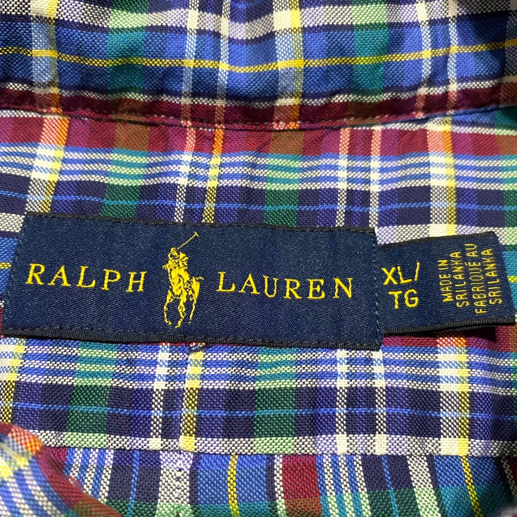 Ralph Lauren Ralph Lauren Mens XL Shirt Multicolor Plaid Check Long Sleeve Button-Down Cotton Size US XL / EU 56 / 4 - 3 Thumbnail