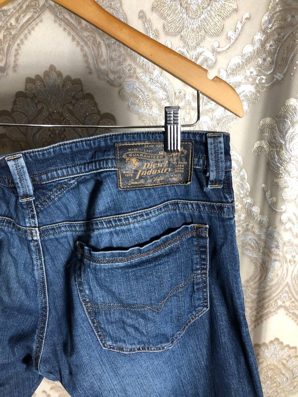 Diesel VINTAGE DIESEL INDUSTRY DENIM DIVISION JEANS CASUAL Y2K 90s Size US 34 / EU 50 - 8 Thumbnail