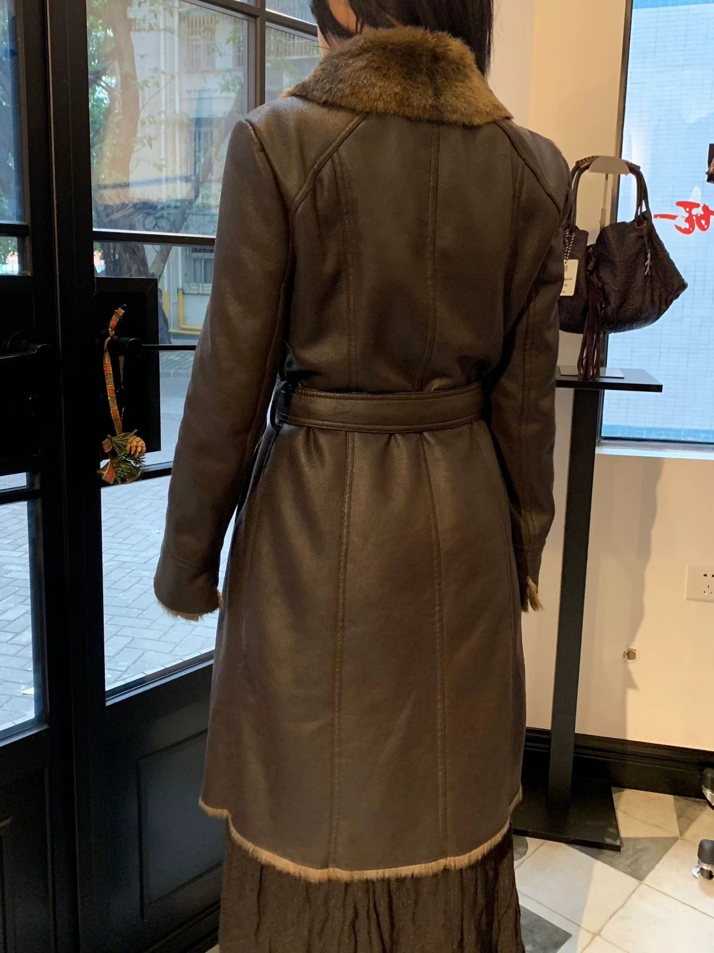 Balmain Balmain Suede Eco-Fur Coat 38 Size XS / US 0-2 / IT 36-38 - 3 Thumbnail