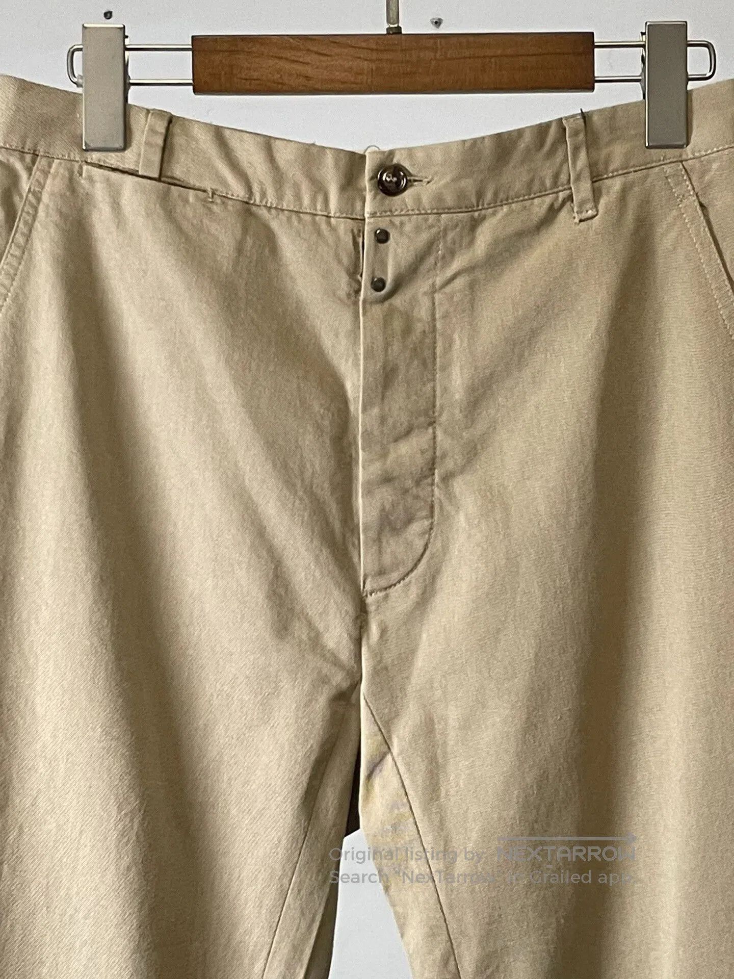 Maison Margiela Maison Martin Margiela Casual Khaki Trousers. Size US 30 / EU 46 - 4 Thumbnail