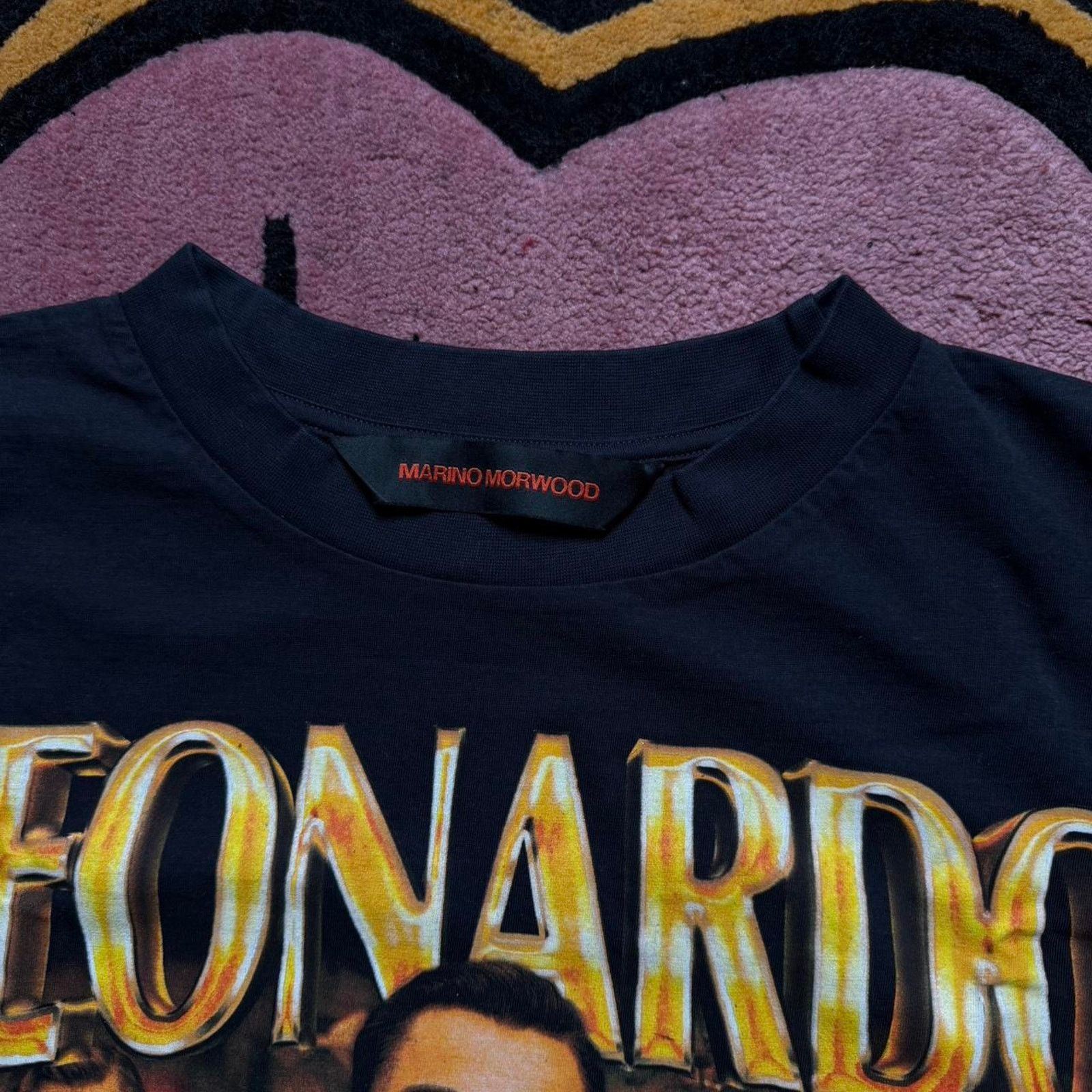 Marino Morwood × Rap Tees Marino Morwood Leonardo DiCaprio Double Sided Rap T-shirt Size US L / EU 52-54 / 3 - 3 Thumbnail