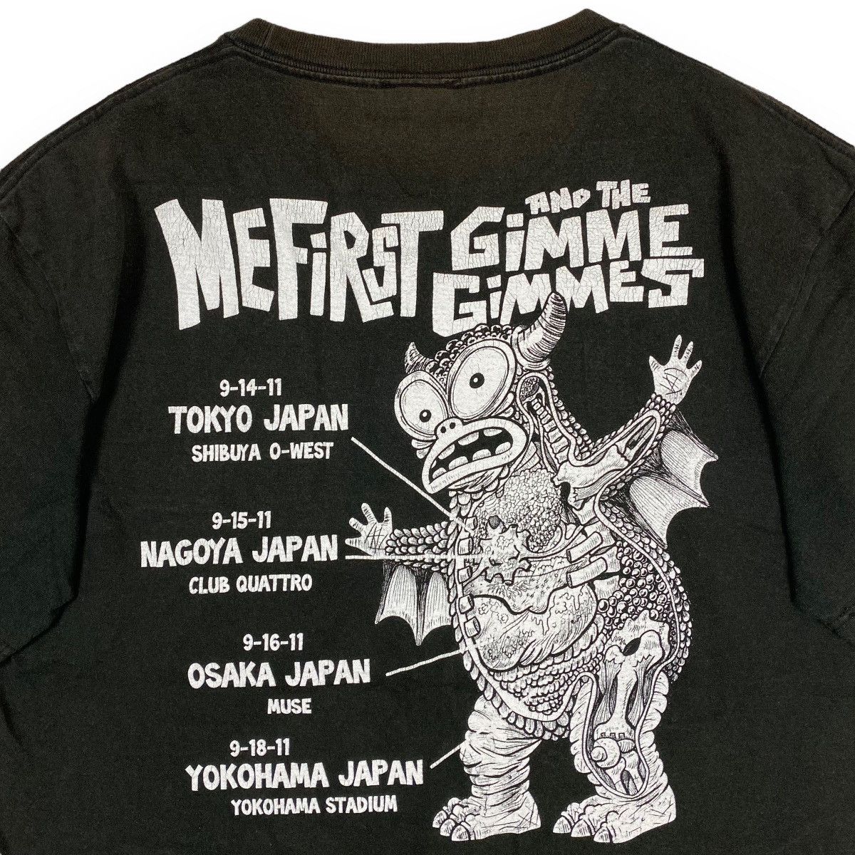 Band Tees × Vintage VINTAGE ME FIRST AND THE GIMME GIMMES TOUR BAND TEE Size US L / EU 52-54 / 3 - 7 Thumbnail