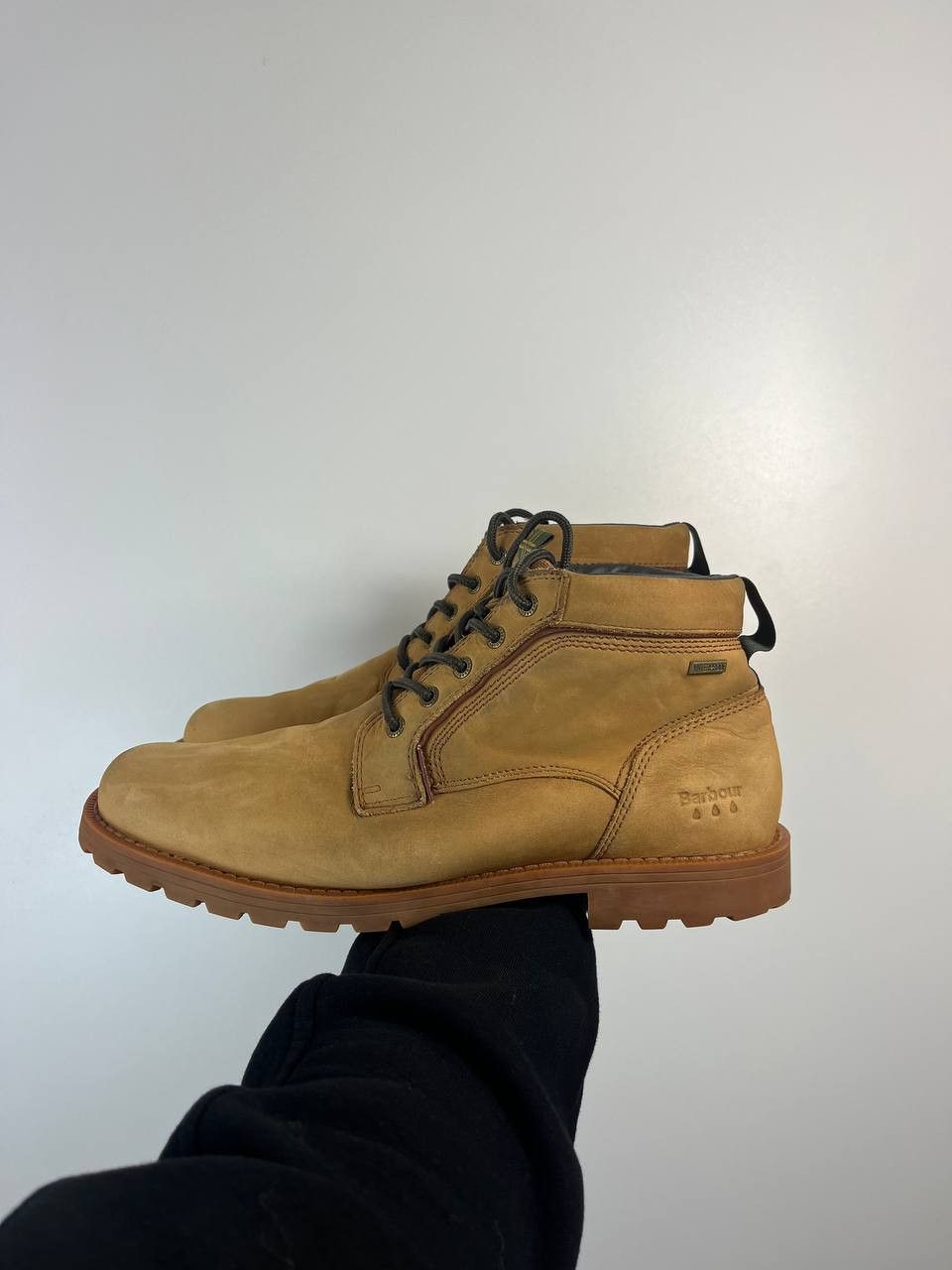 Barbour Barbour Nubuck Leather Boots Tan Lace Up Mens Size EU 45 Size US 12 / EU 45 - 8 Thumbnail