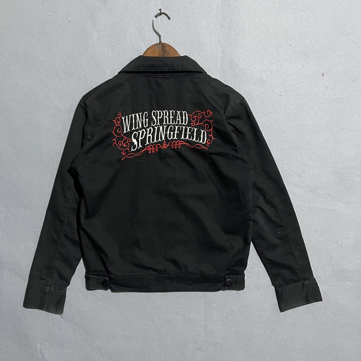 Vintage Vintage Wing Spread Springfield Workwear Jacket Embroidered Size US S / EU 44-46 / 1 - 1 Thumbnail