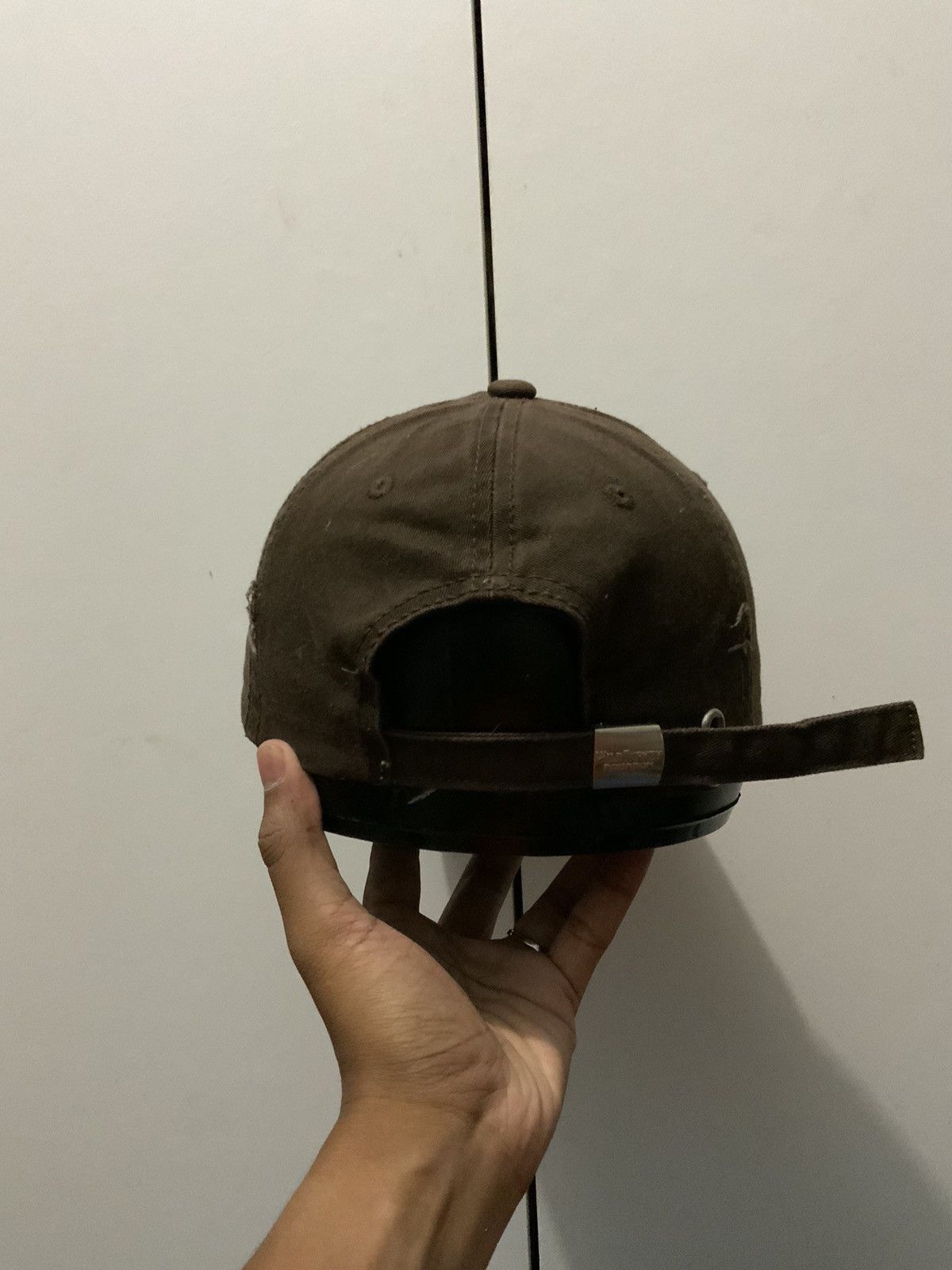 Japanese Brand Wild Turkey Bourbon Distressed Brown Archive Hat Size ONE SIZE - 4 Thumbnail
