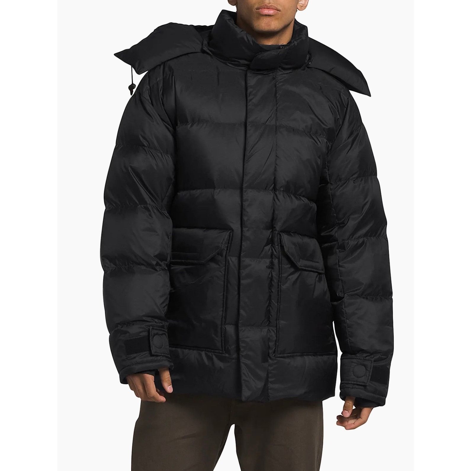 The North Face THE NORTH FACE MEN'S XLARGE PARKA 73 JACKET DOWN KHAKI STONE Size US XL / EU 56 / 4 - 1 Thumbnail
