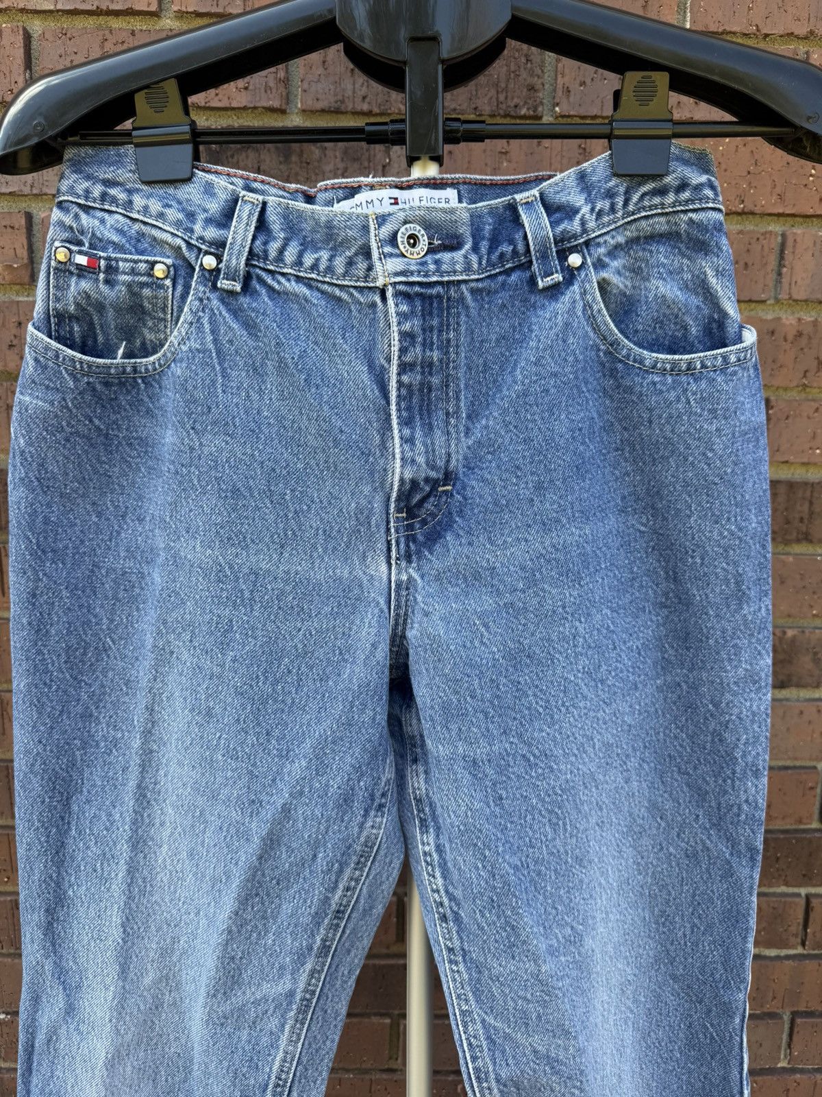 Tommy Hilfiger Vintage Y2K Tommy Hilfiger Mom Jeans Women's Size 8 R/31 Size 31" - 3 Thumbnail