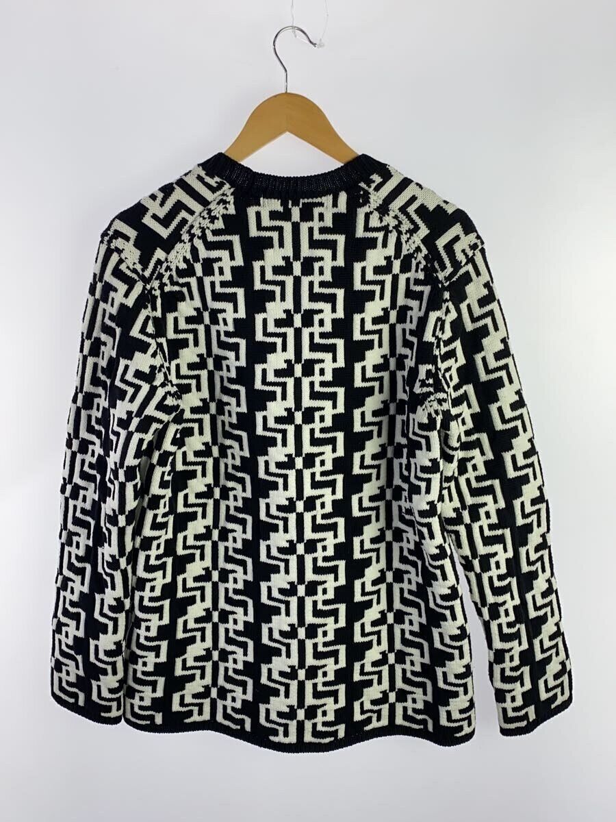 Comme des Garcons × Comme des Garcons Homme Plus AW21 Geometric Pattern Knit Sweater Size US S / EU 44-46 / 1 - 2 Thumbnail