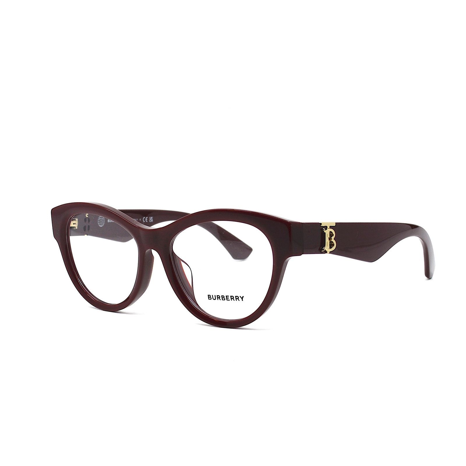 Burberry NEW BURBERRY BE2404F 4119 BORDEAUX EYEGLASSES FRAME Size ONE SIZE - 3 Thumbnail