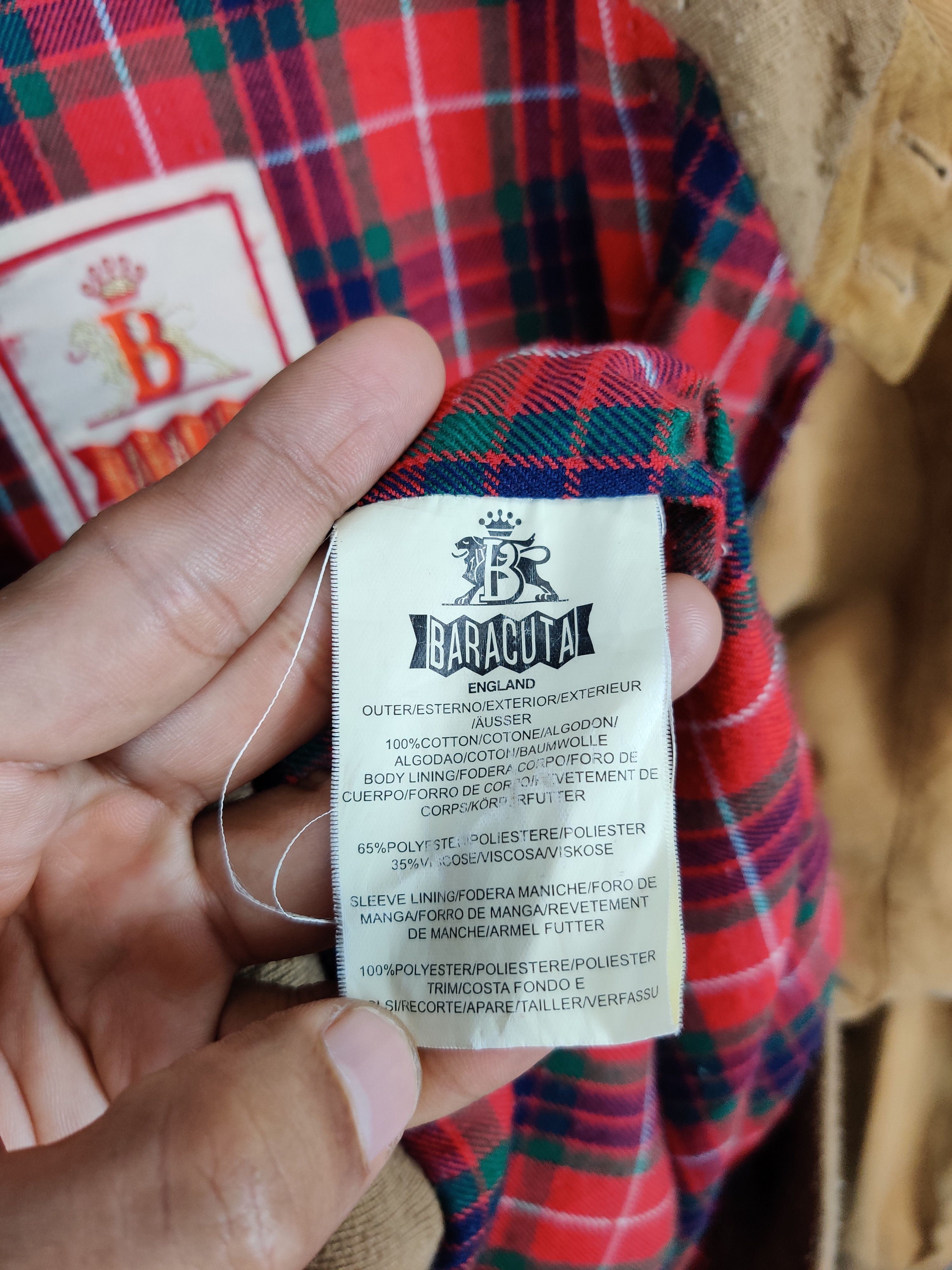 Baracuta Vintage 90s Baracuta England Corduroy Jacket Size US M / EU 48-50 / 2 - 13 Thumbnail
