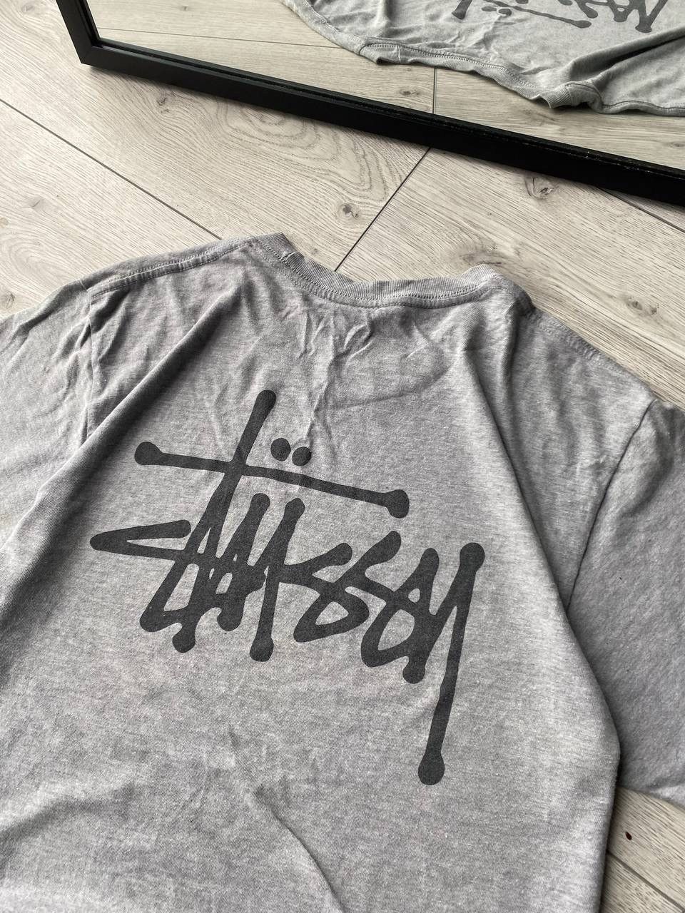 Stussy × Vintage Vintage 90's Stussy Big Logo Boxy T-shirt M Rare Size US M / EU 48-50 / 2 - 2 Thumbnail