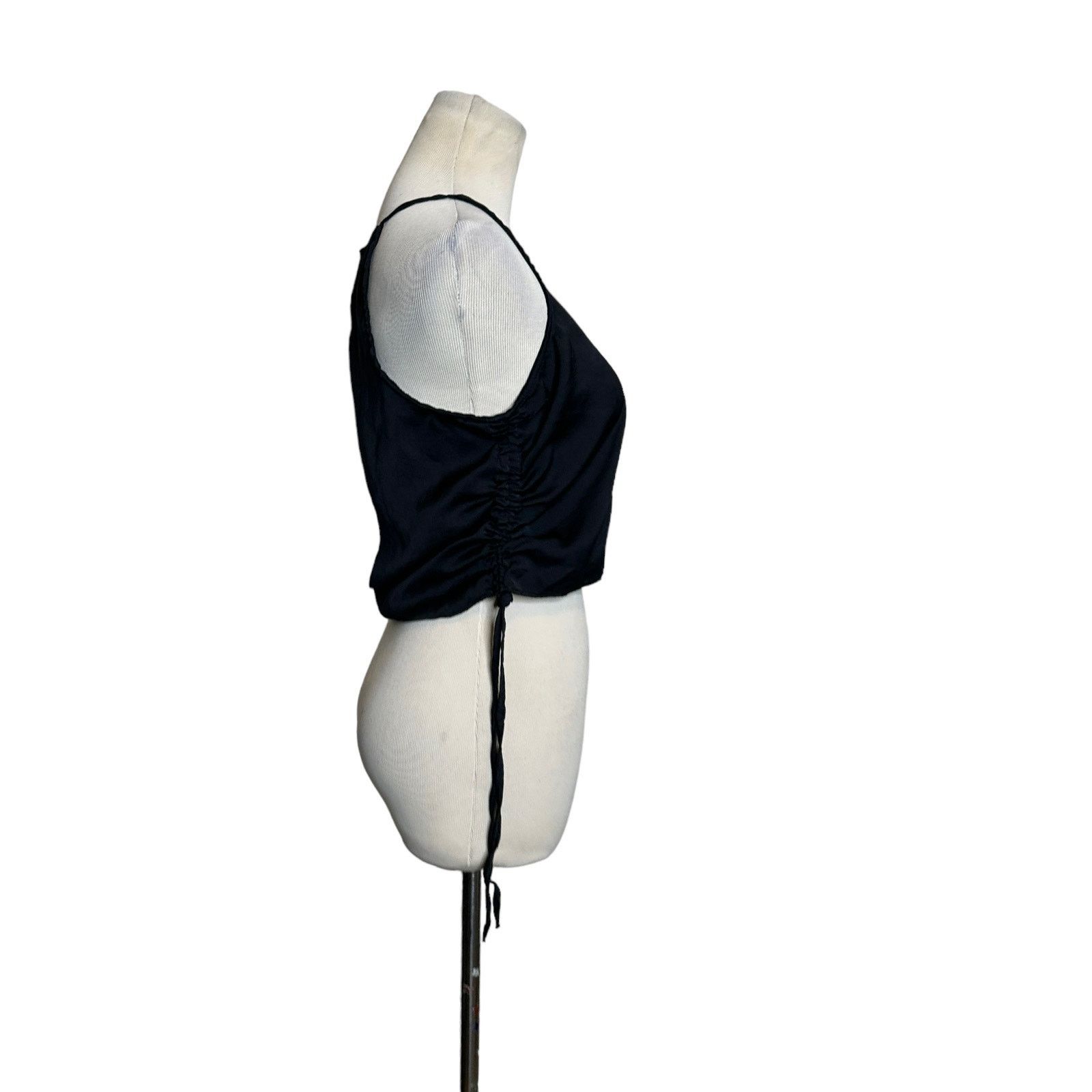 Zara Zara crop tank top with ribbed adjustable sides size Small Size S / US 4 / IT 40 - 4 Thumbnail