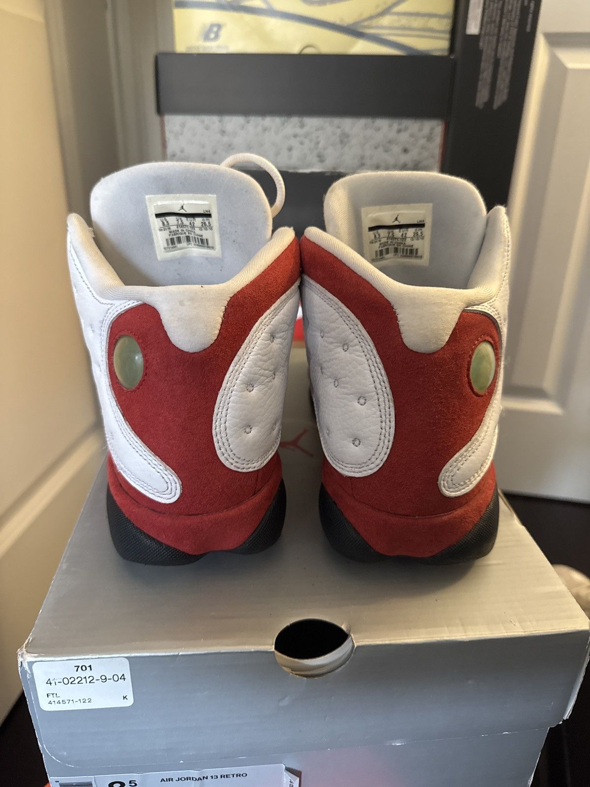 Jordan Brand × Nike Air Jordan 13 og “Chicago” 2017 Size US 8.5 / EU 41-42 - 3 Thumbnail