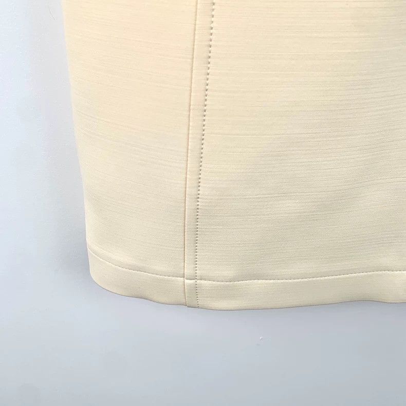 Louis Vuitton Louis Vuitton Beige sheep wool round neck, short sleeves, Size S / US 4 / IT 40 - 4 Thumbnail