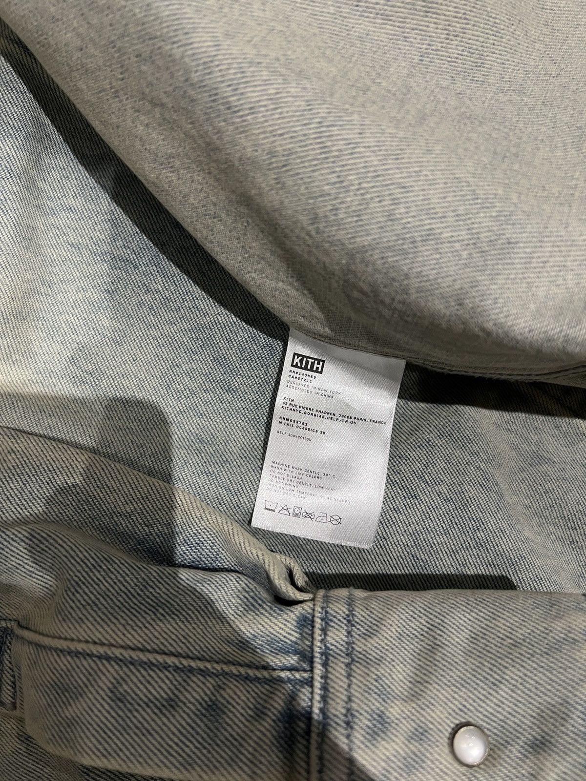 Kith Kith Webster Denim Shirt Size US S / EU 44-46 / 1 - 3 Thumbnail
