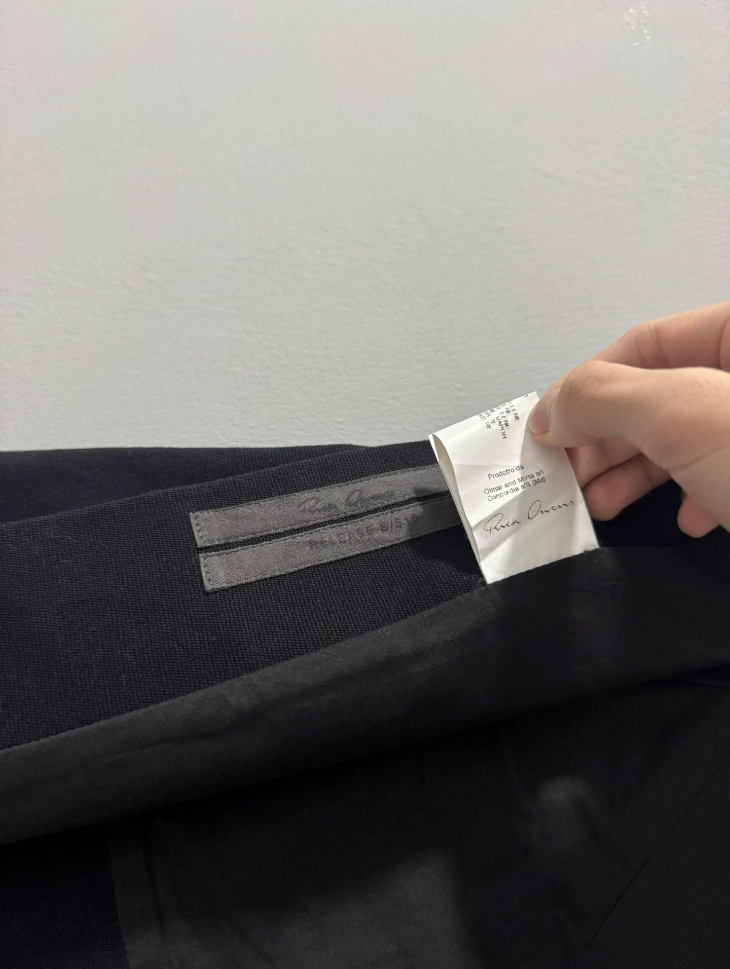 Rick Owens Rick Owens 10fw unisex pants-style skirt 40 9.7/10 Size 27" / US 4 / IT 40 - 6 Thumbnail