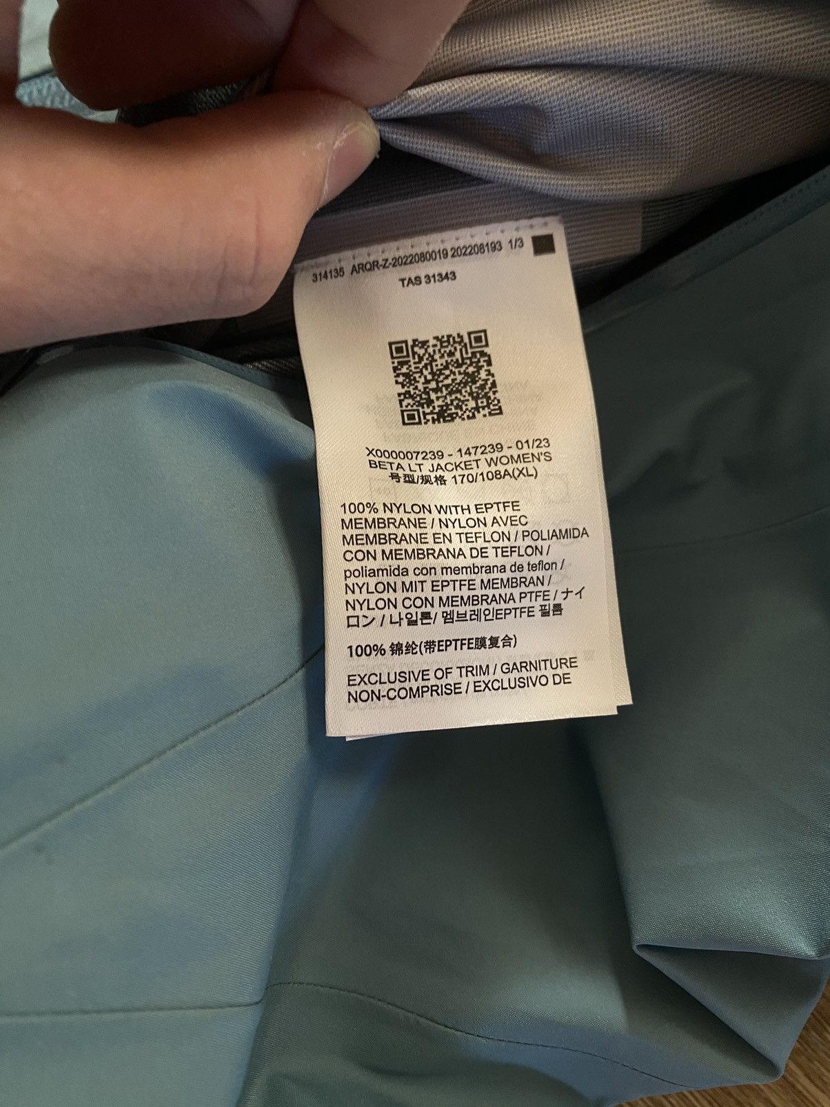 Arc'teryx Arcteryx beta lt jacket gorpcore gore tex windbreaker Size US XL / EU 56 / 4 - 8 Thumbnail