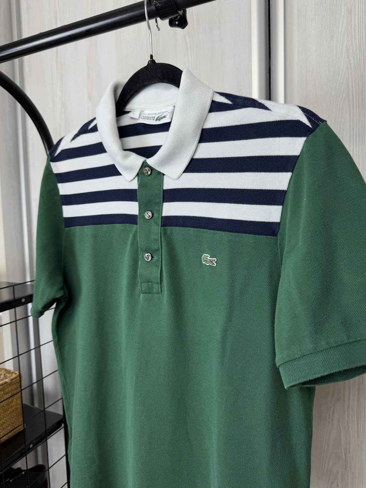Lacoste Chemise Lacoste 85th Anniversary Striped Top Polo Tee Size US S / EU 44-46 / 1 - 4 Thumbnail