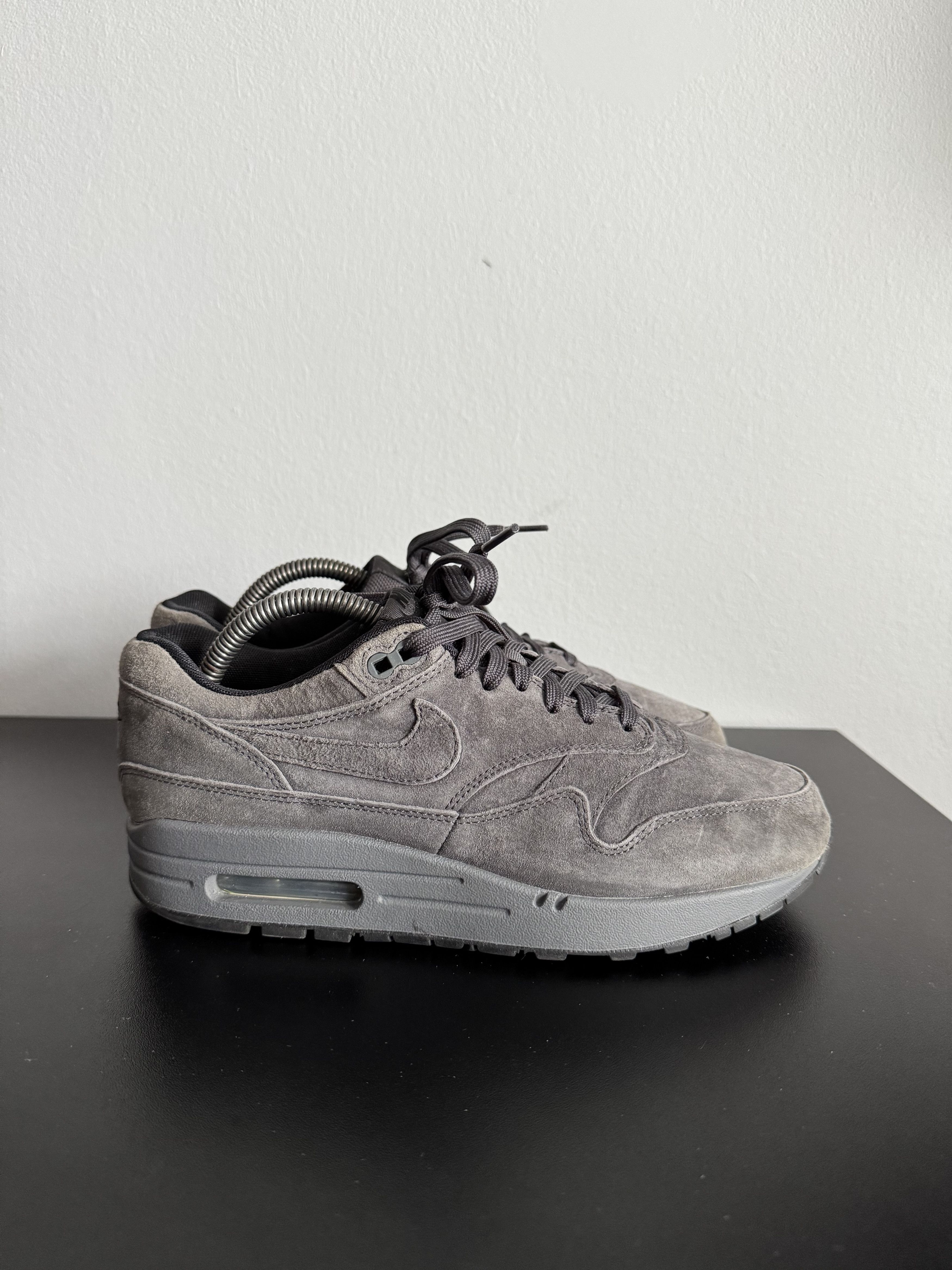 Nike Nike Air Max 1 Premium Grey Anthracite 2018 875844-010 atmos Size US 7 / EU 40 - 3 Thumbnail