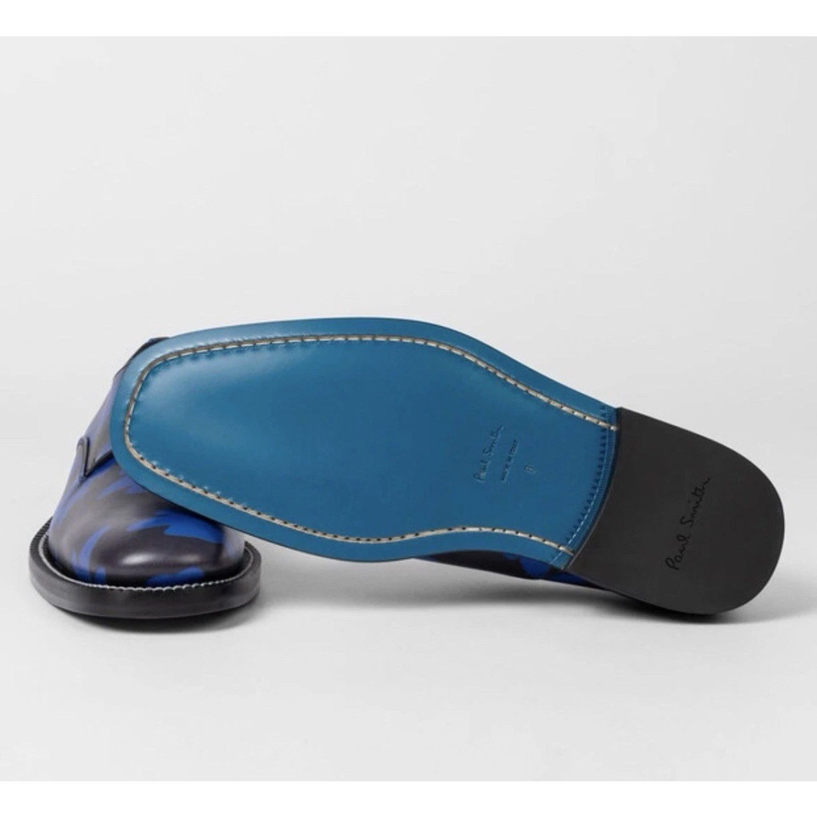 Paul Smith Rare NIB $900 Paul Smith ‘Erno’ Floral Leather Shoes. US11 Size US 11 / EU 44 - 4 Thumbnail