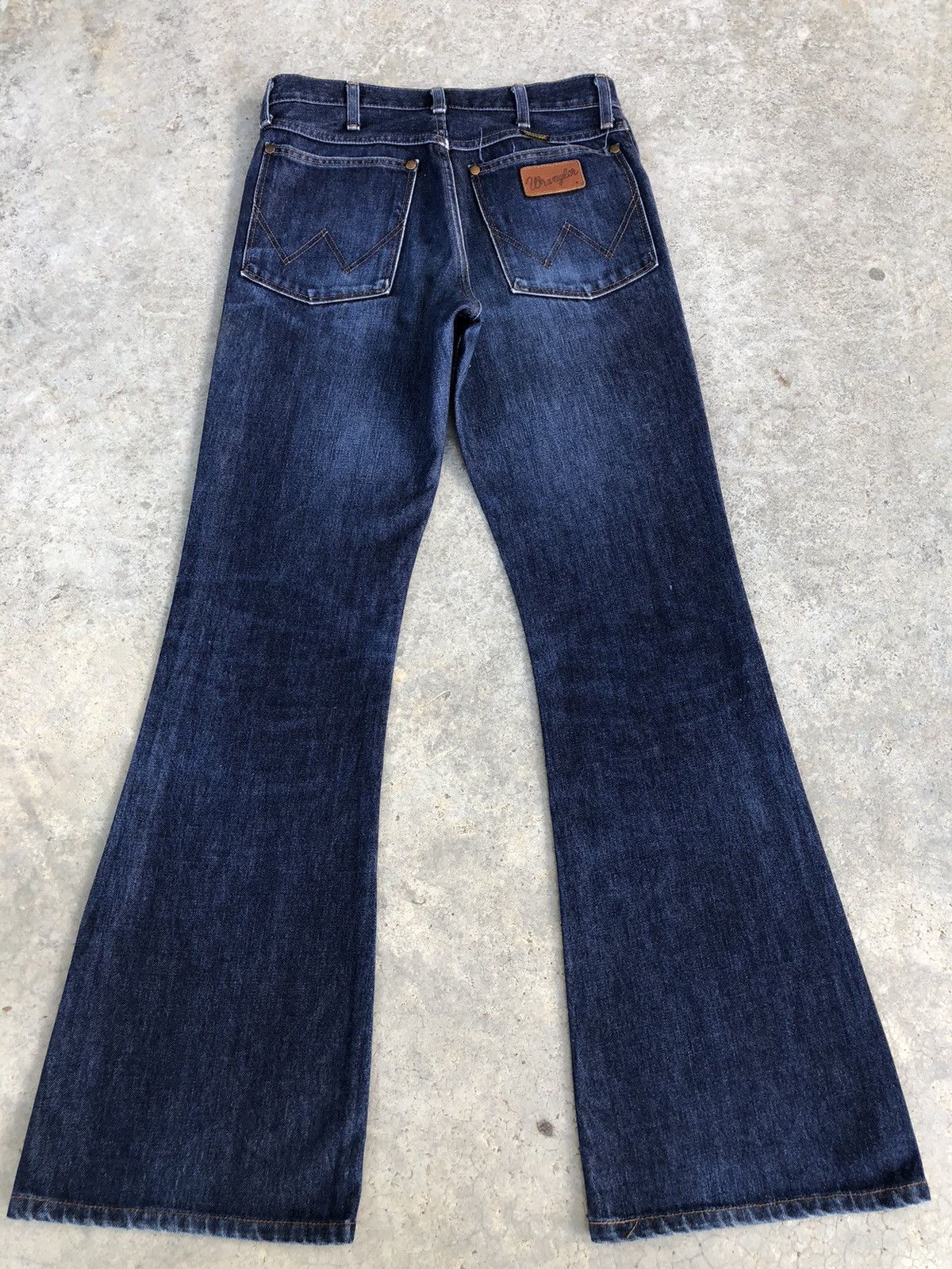 If Six Was Nine Y2k Wrangler Flared Jeans Distressed Jeans Size US 28 / EU 44 - 2 Thumbnail