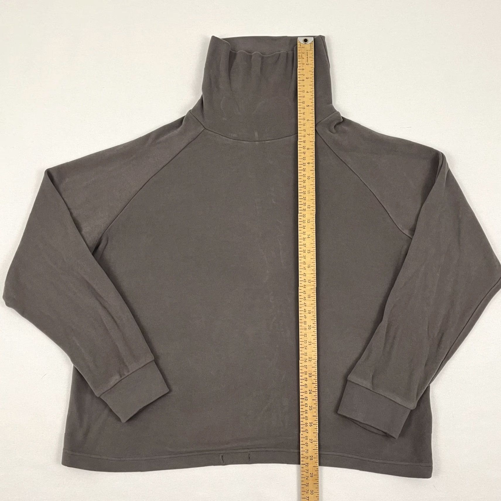 Varley Varley Portland High Neck Midlayer Sweater Womens Medium Gray Lounge Athleisure Size M / US 6-8 / IT 42-44 - 5 Thumbnail