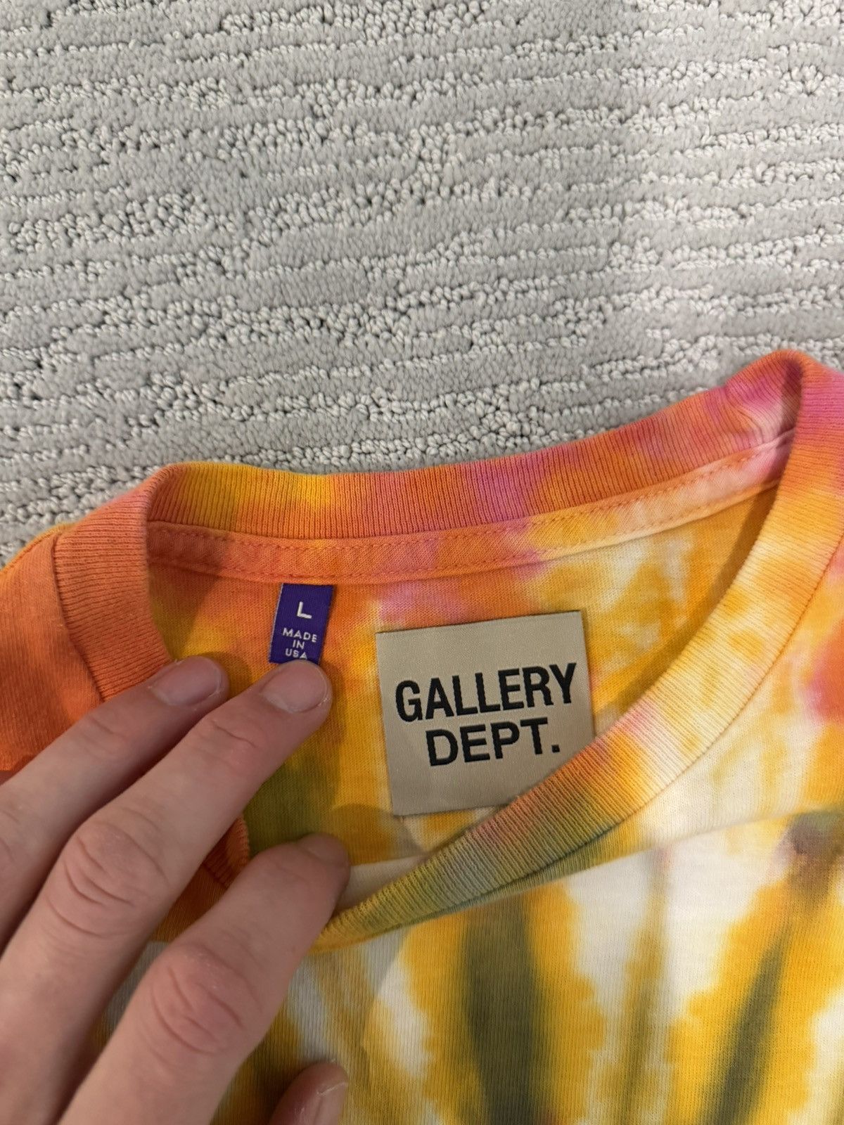 Gallery Dept. Gallery Dept. Tie-Dye T-Shirt Size XL Size US XL / EU 56 / 4 - 3 Thumbnail