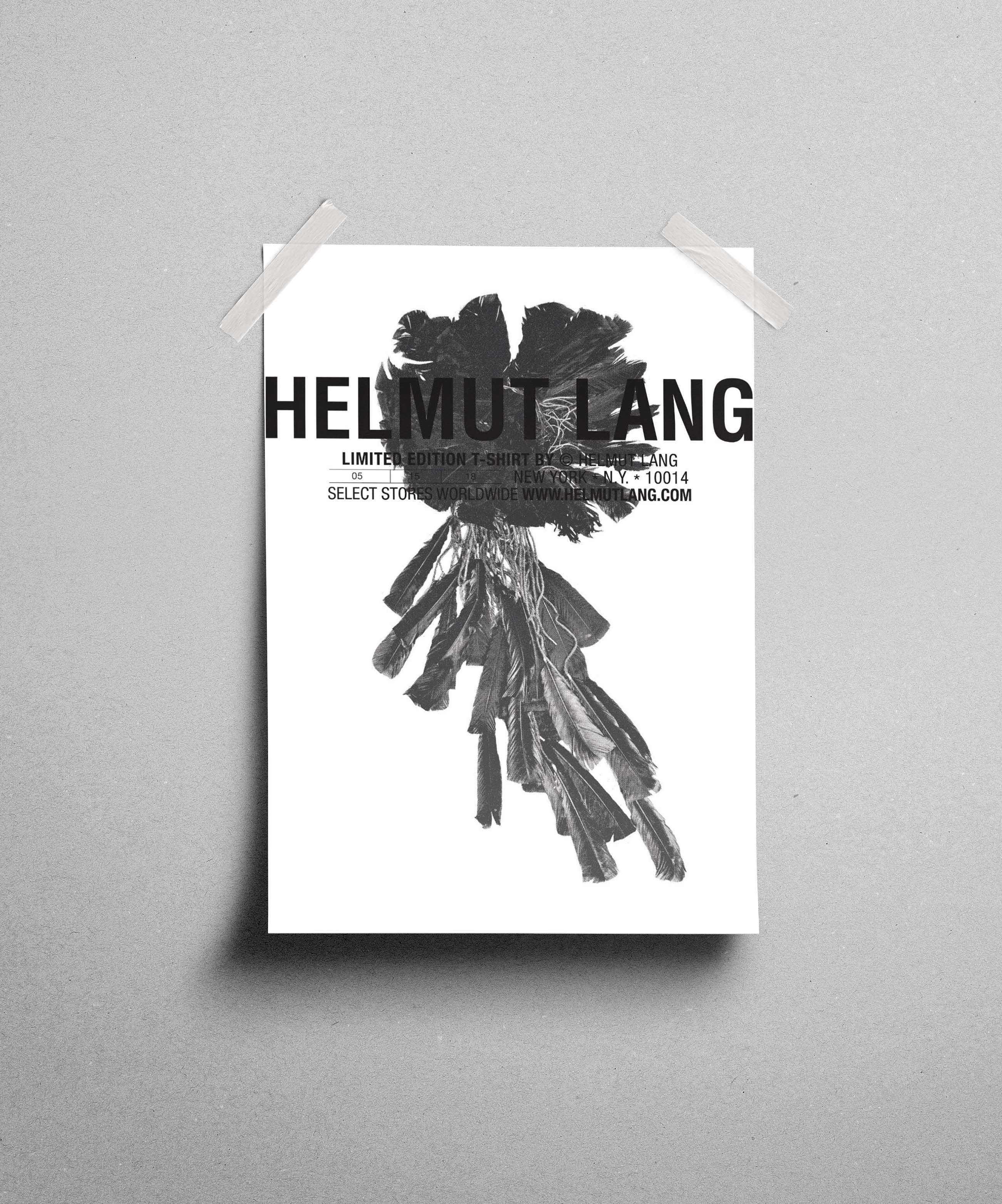 Helmut Lang 90s Helmut Lang Poster Gift Vintage Archive Art Book Logo Size ONE SIZE - 3 Thumbnail