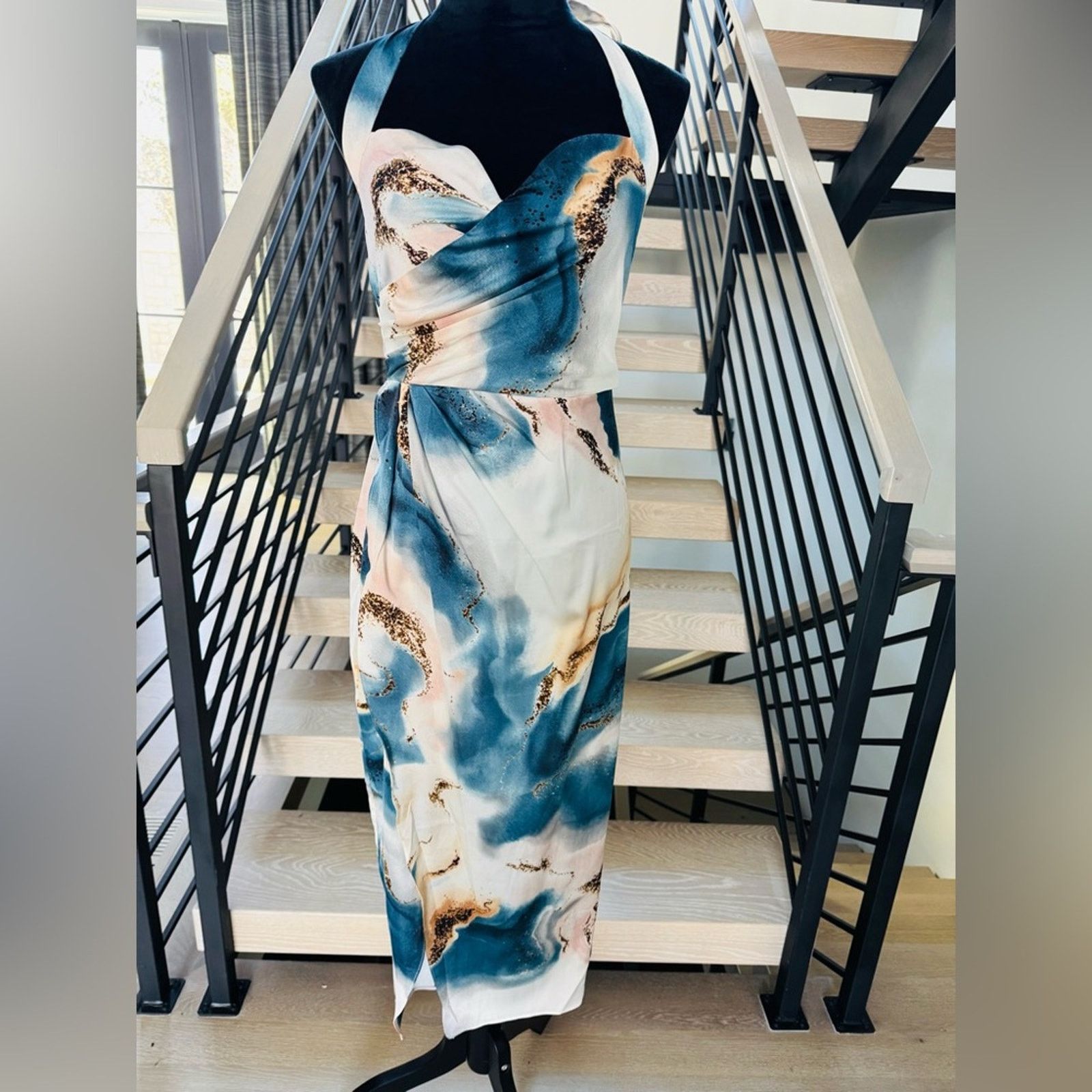Other New Chic Asymmetrical Blue and White Dress size XS Size XS / US 0-2 / IT 36-38 - 9 Thumbnail