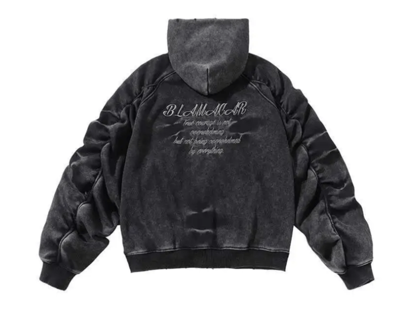 Japanese Brand Design Padded Hooded Size US XL / EU 56 / 4 - 4 Thumbnail