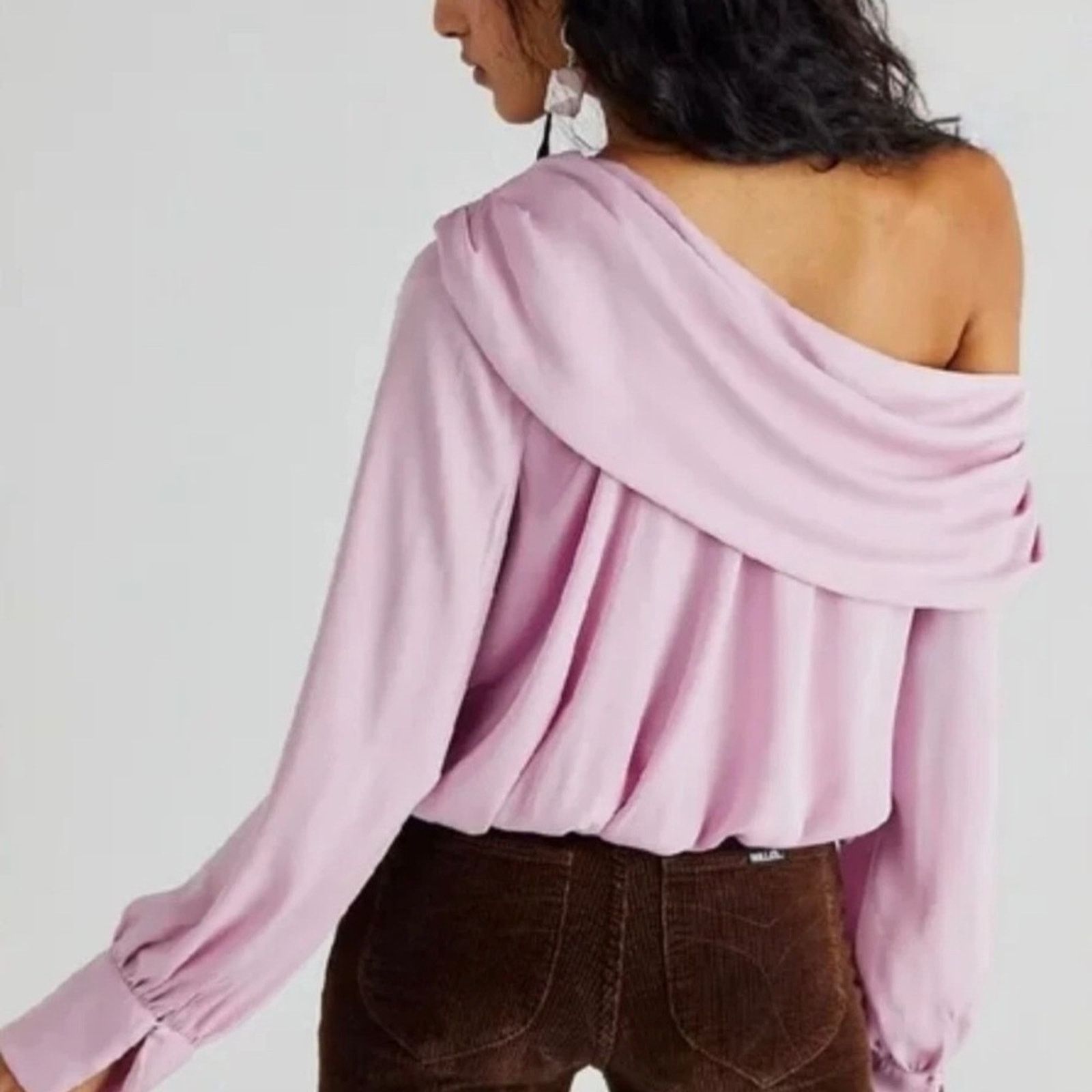 Free People Free People Jenna Off The Shoulder Top Women’s Medium Size M / US 6-8 / IT 42-44 - 2 Thumbnail