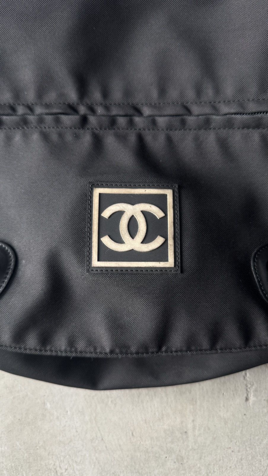 Chanel Chanel Sport Line Buckle Messenger Bag Nylon Large Size ONE SIZE - 4 Thumbnail