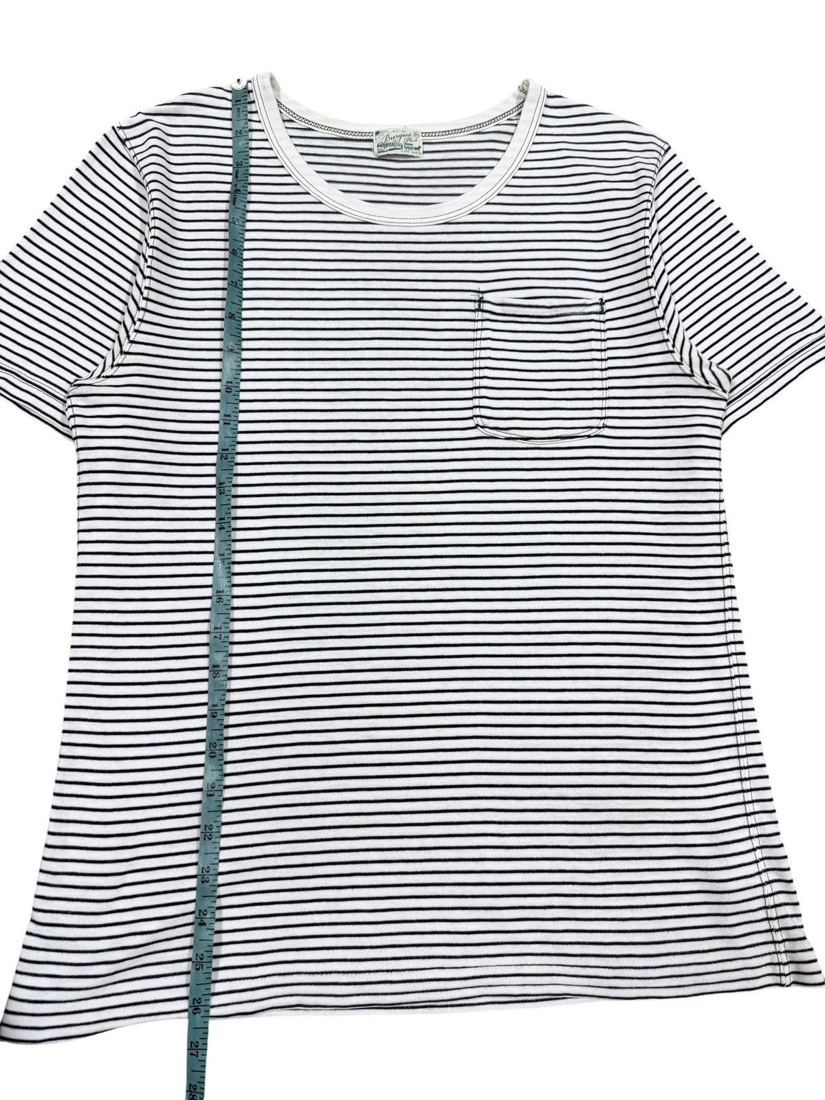 Burgus Plus Burgus Plus Striped Pocket Tee Size US L / EU 52-54 / 3 - 7 Thumbnail