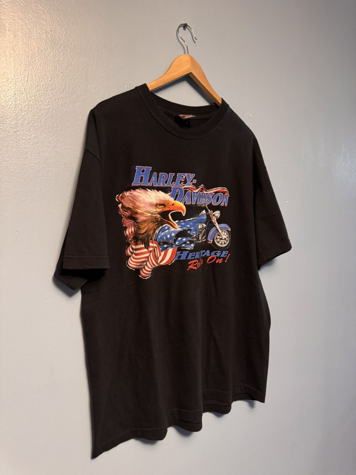 Harley Davidson Vintage Harley Davidson T-shirt? Size US XL / EU 56 / 4 - 1 Thumbnail