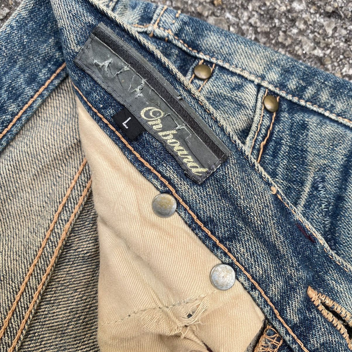 Hysteric Glamour Flare Jeans Japanese On Boards Distressed Denim Low Rise Size US 32 / EU 48 - 8 Thumbnail
