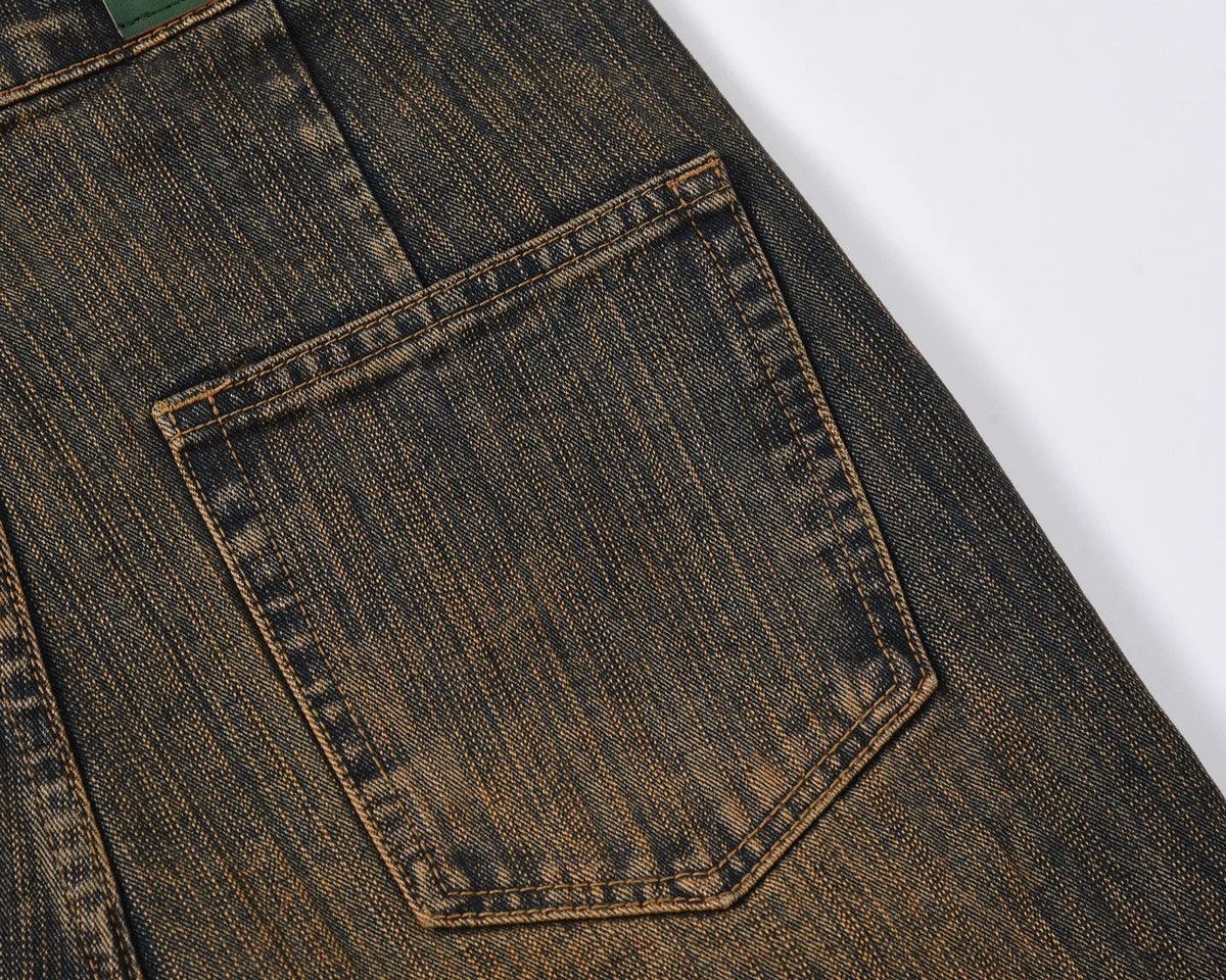 Japanese Brand × Vintage High street retro vintage faded mud straight leg jeans pants Size US 29 - 6 Thumbnail