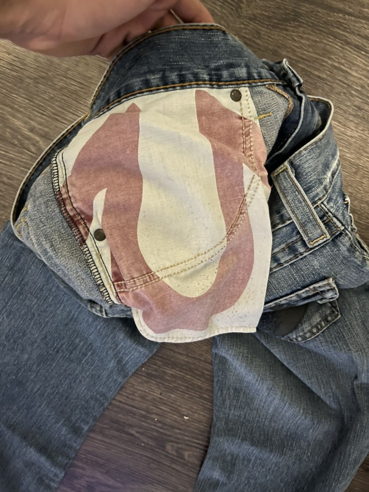 True Religion True Religion Vintage Distressed Denim Size US 33 - 6 Thumbnail